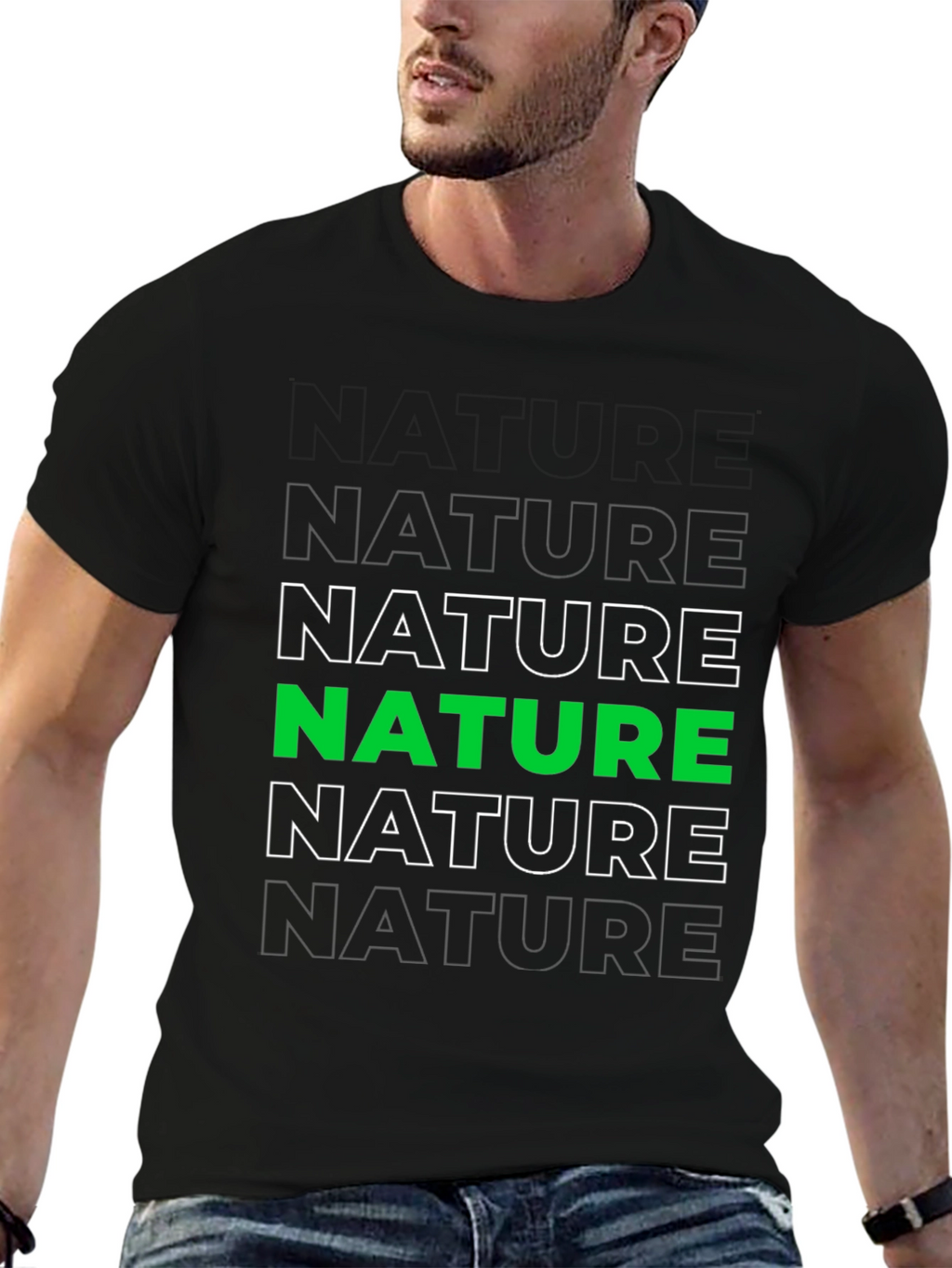 Nature Graphic Tee - Eco-Friendly Fashion