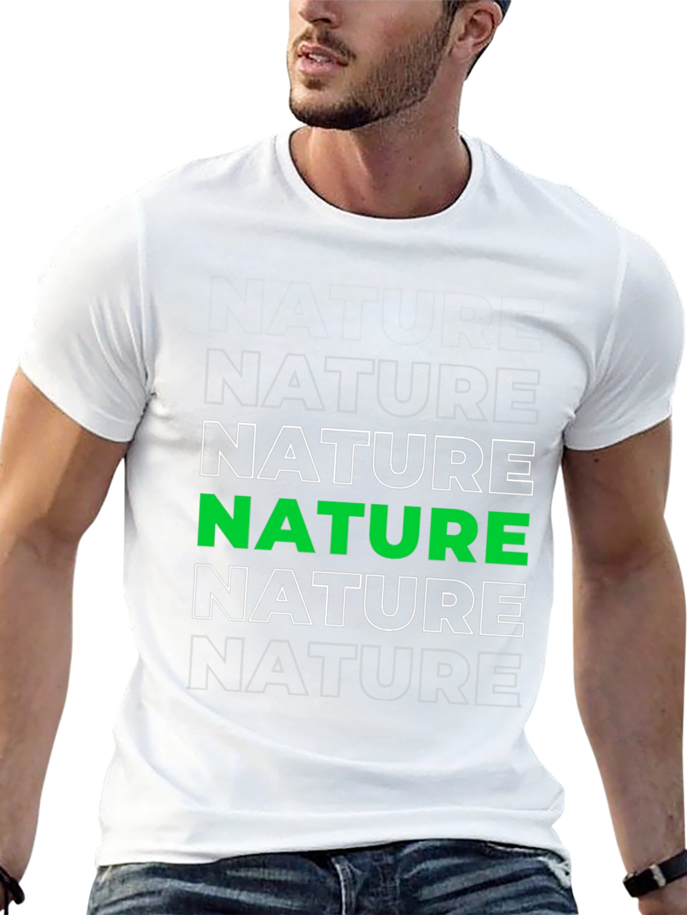 Nature Graphic Tee - Eco-Friendly Fashion