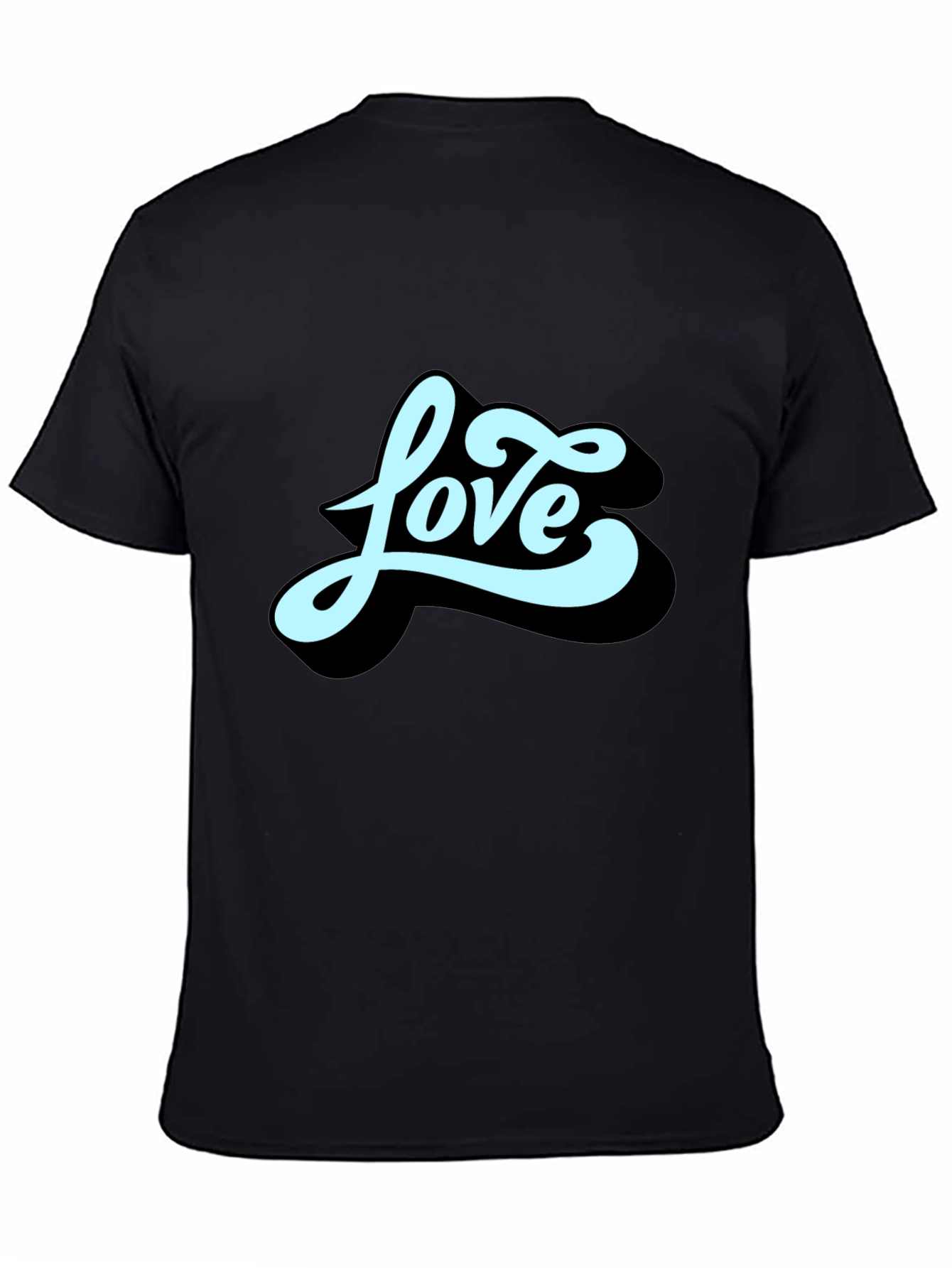 Love Graphic Black T-Shirt