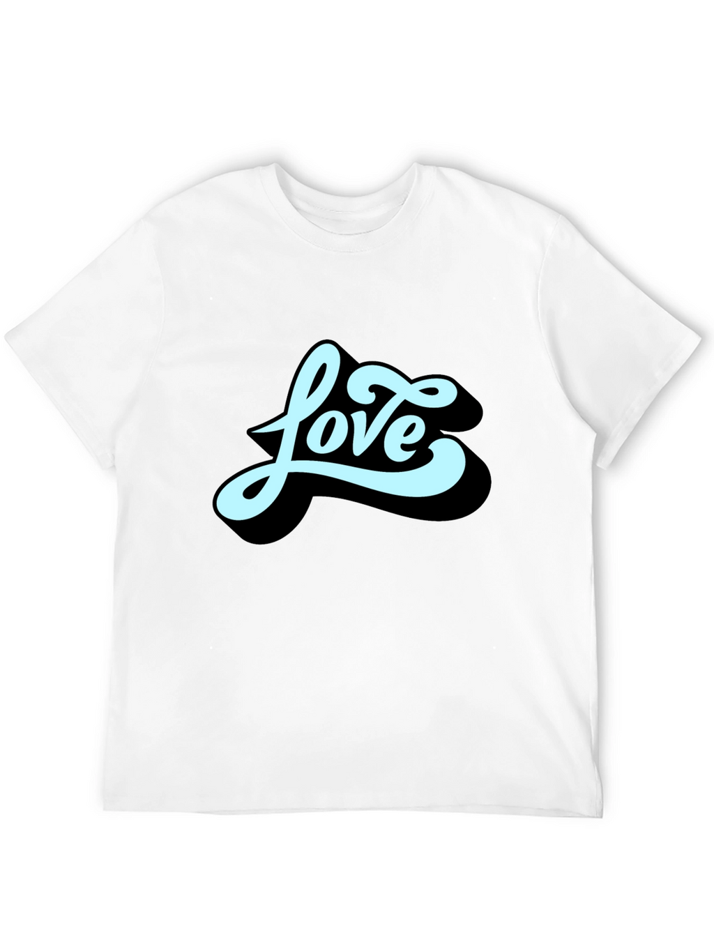 Love Graphic Black T-Shirt