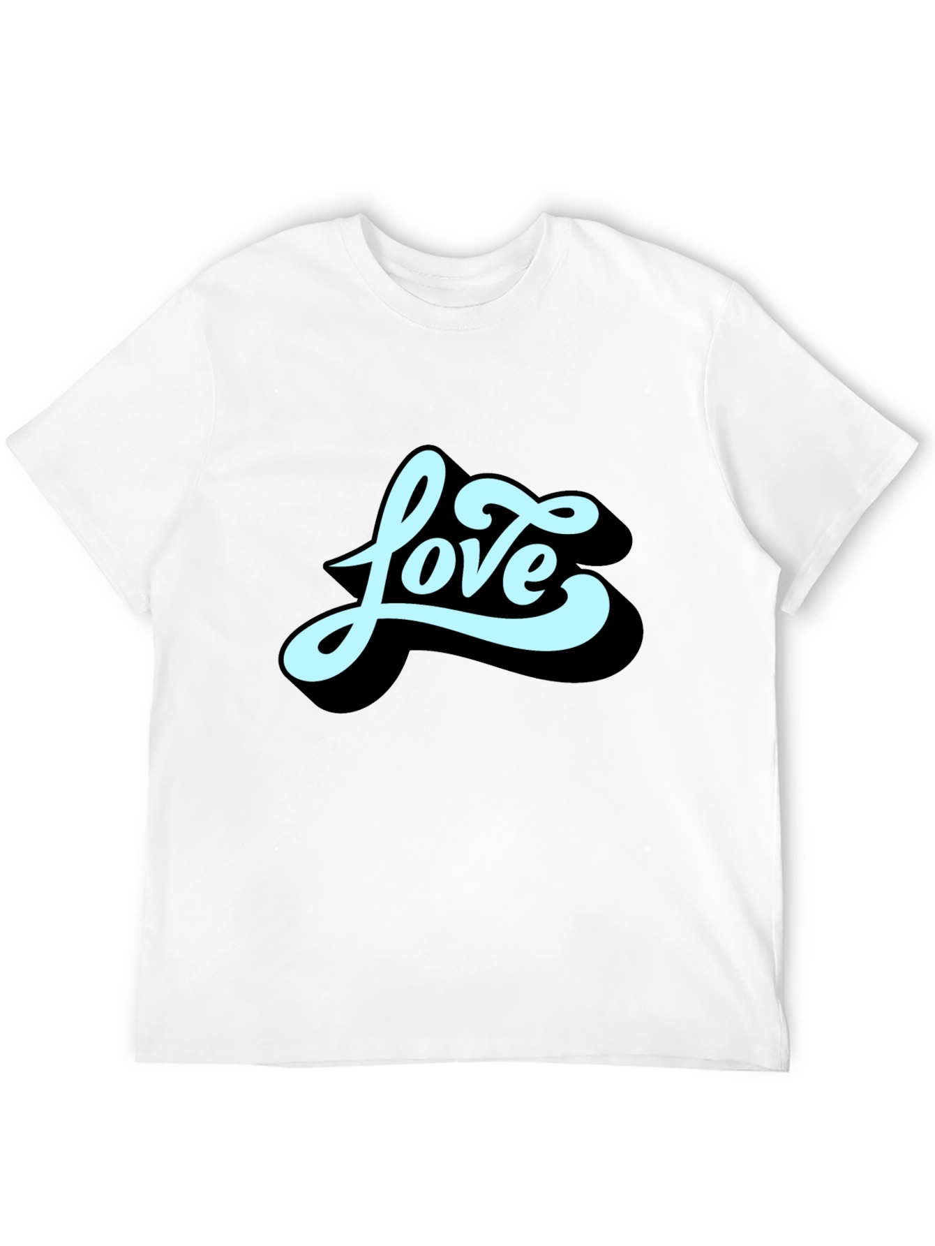 Love Graphic Black T-Shirt