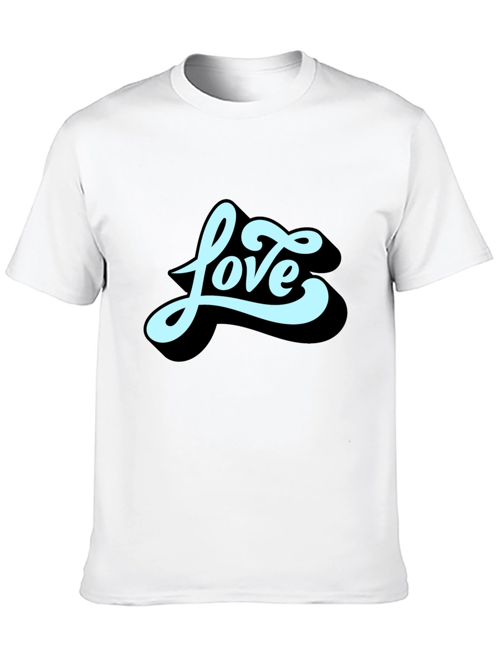 Love Graphic Black T-Shirt