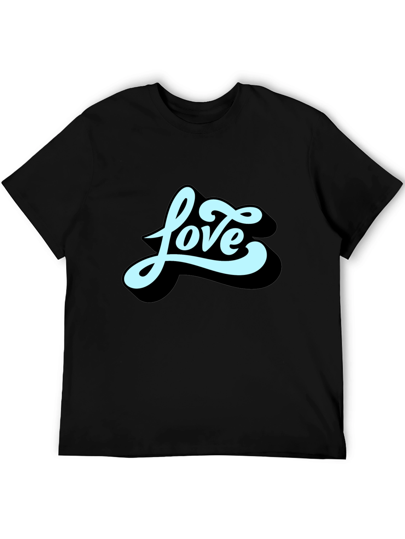 Love Graphic Black T-Shirt