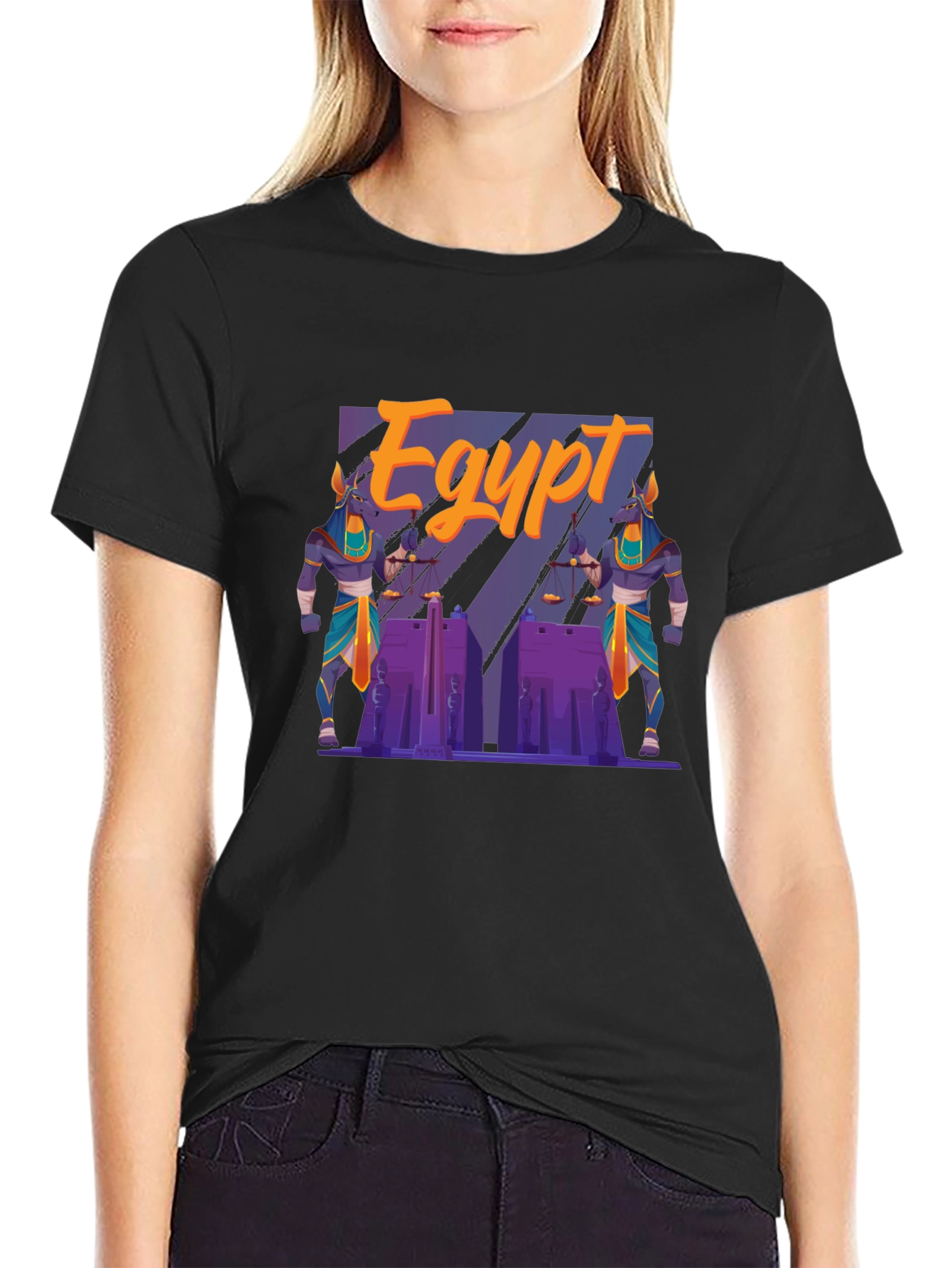 Egypt Anubis Graphic T-Shirt