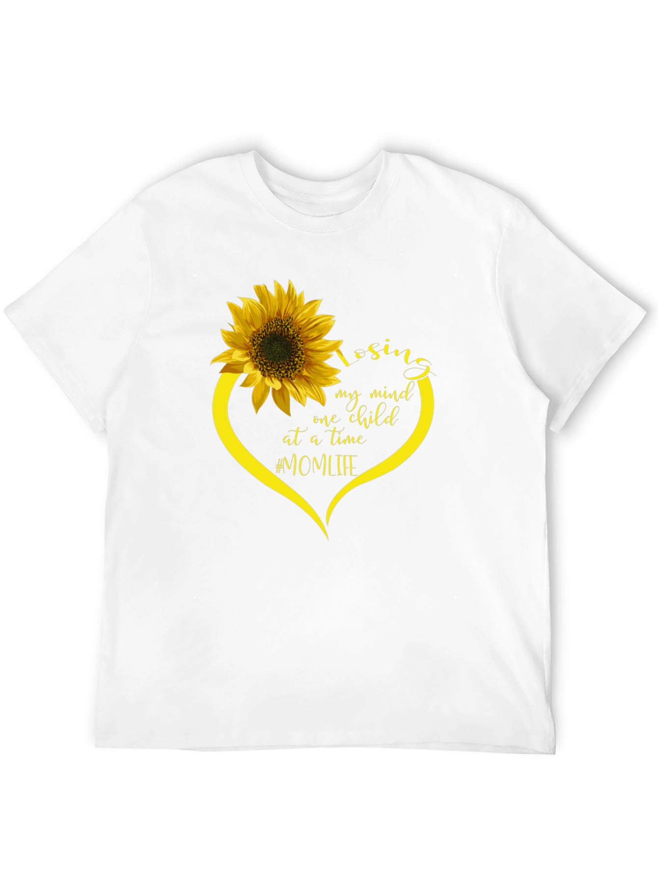 Mom Life Sunflower Graphic Tee