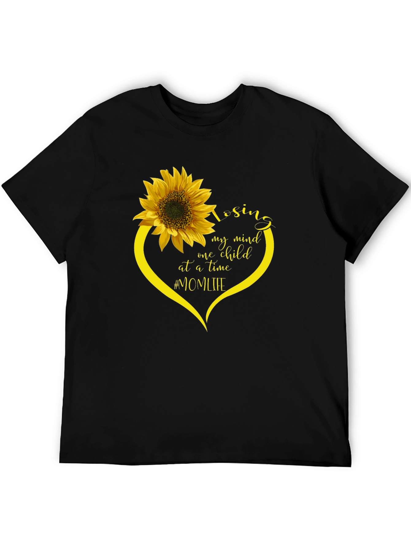 Mom Life Sunflower Graphic Tee