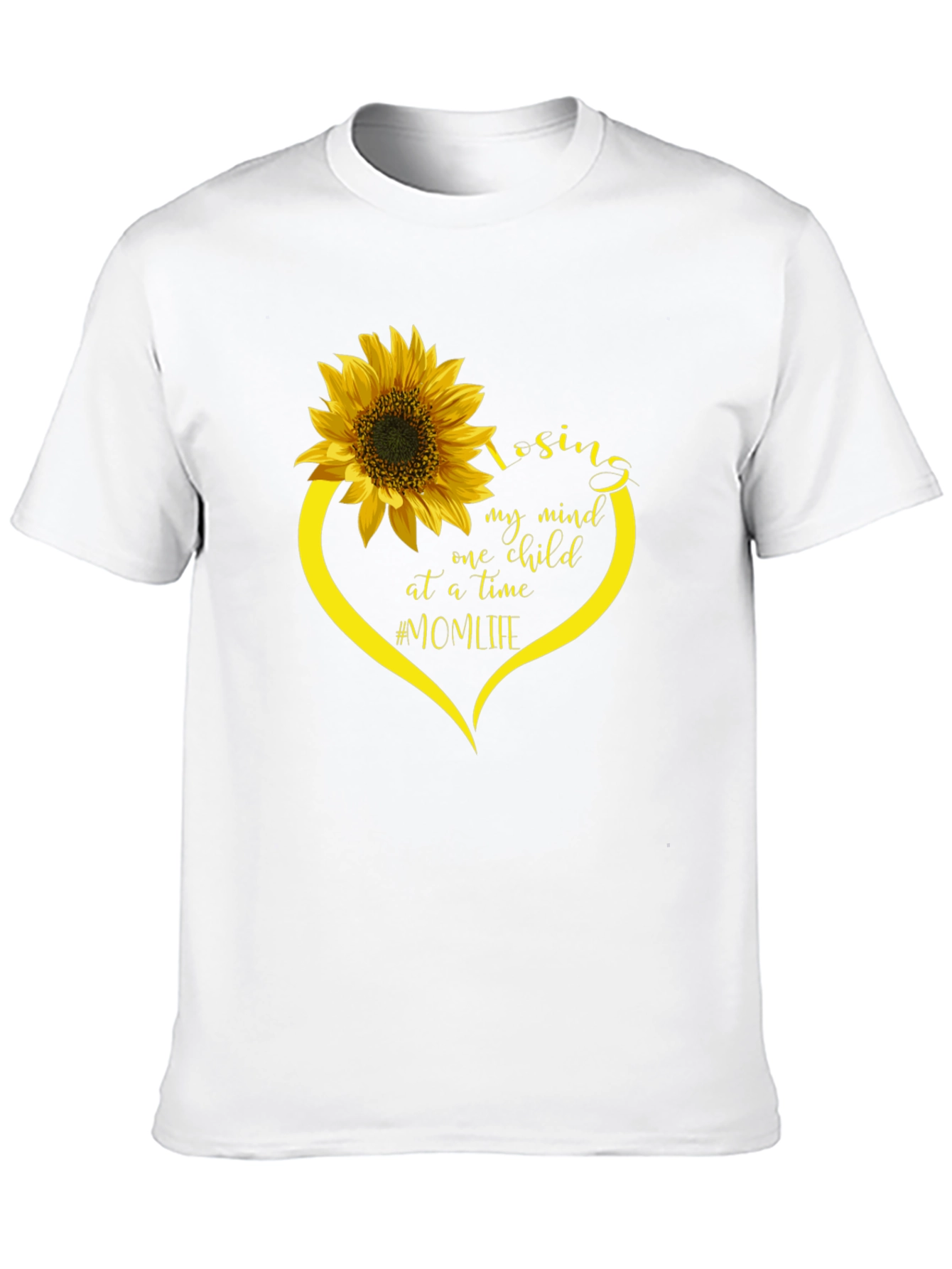 Mom Life Sunflower Graphic Tee