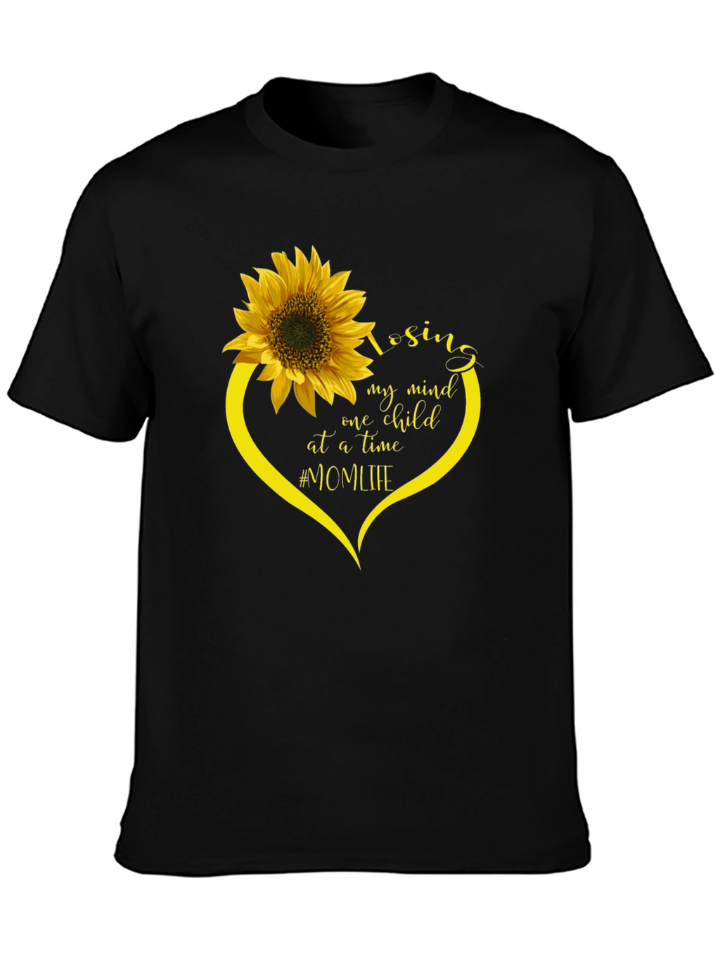 Mom Life Sunflower Graphic Tee