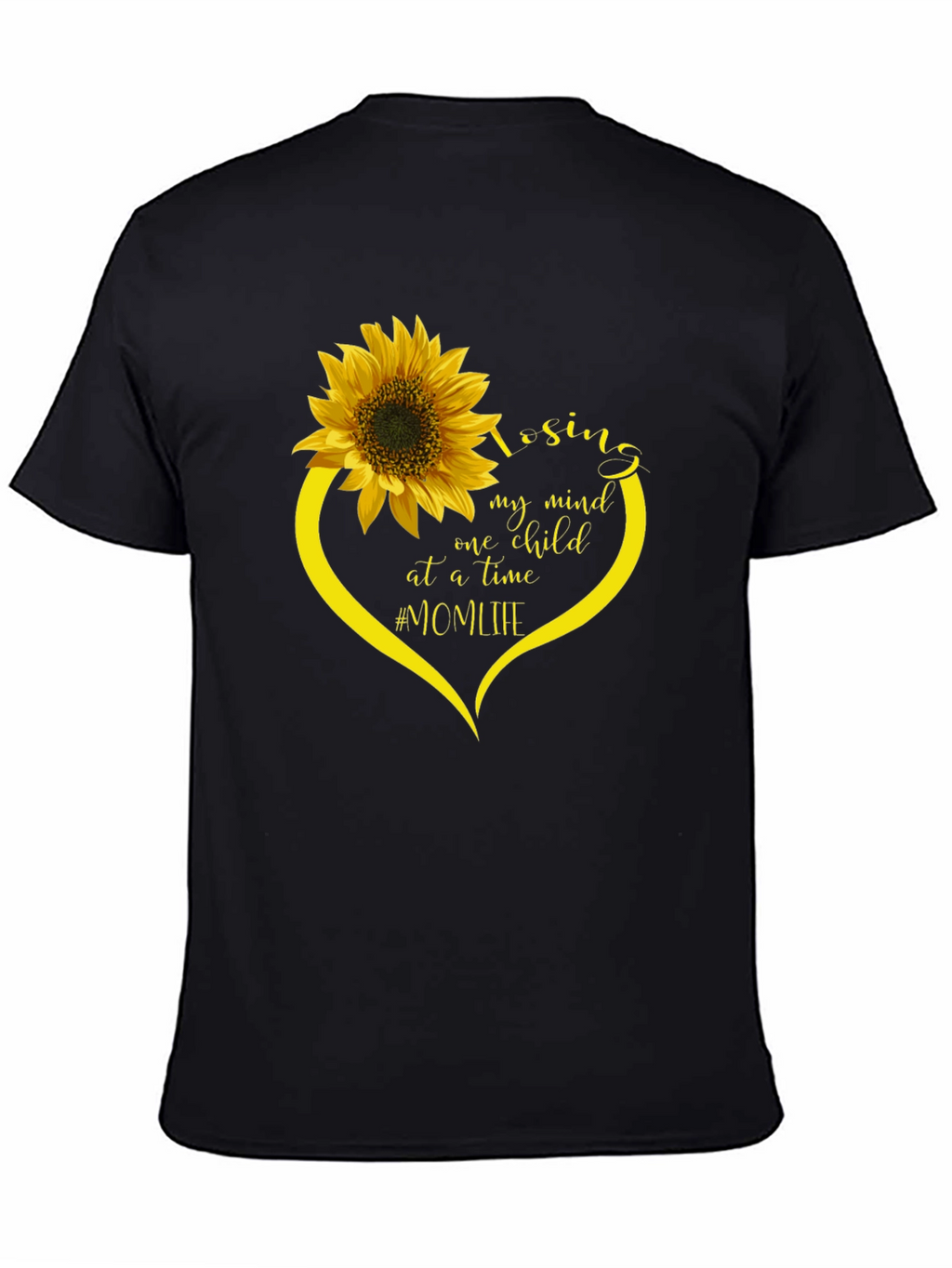 Mom Life Sunflower Graphic Tee