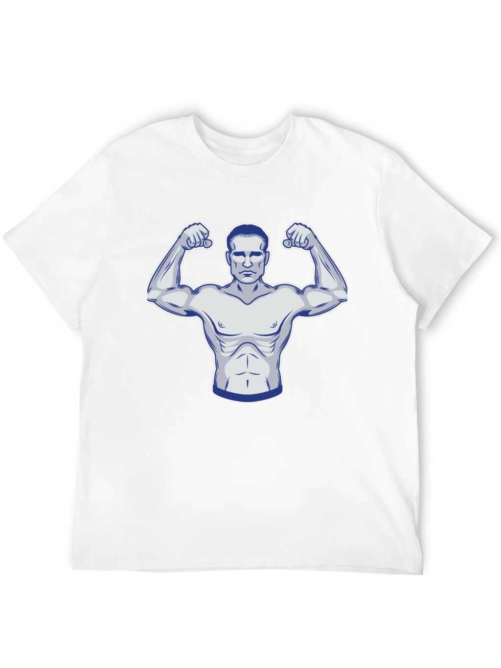 Muscle Man Graphic Tee - Black