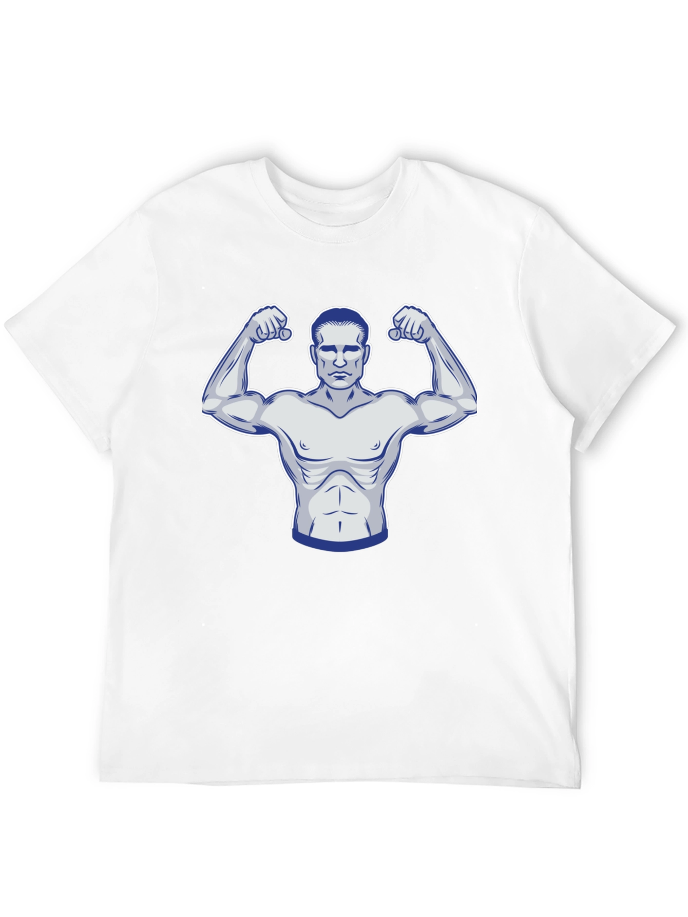 Muscle Man Graphic Tee - Black