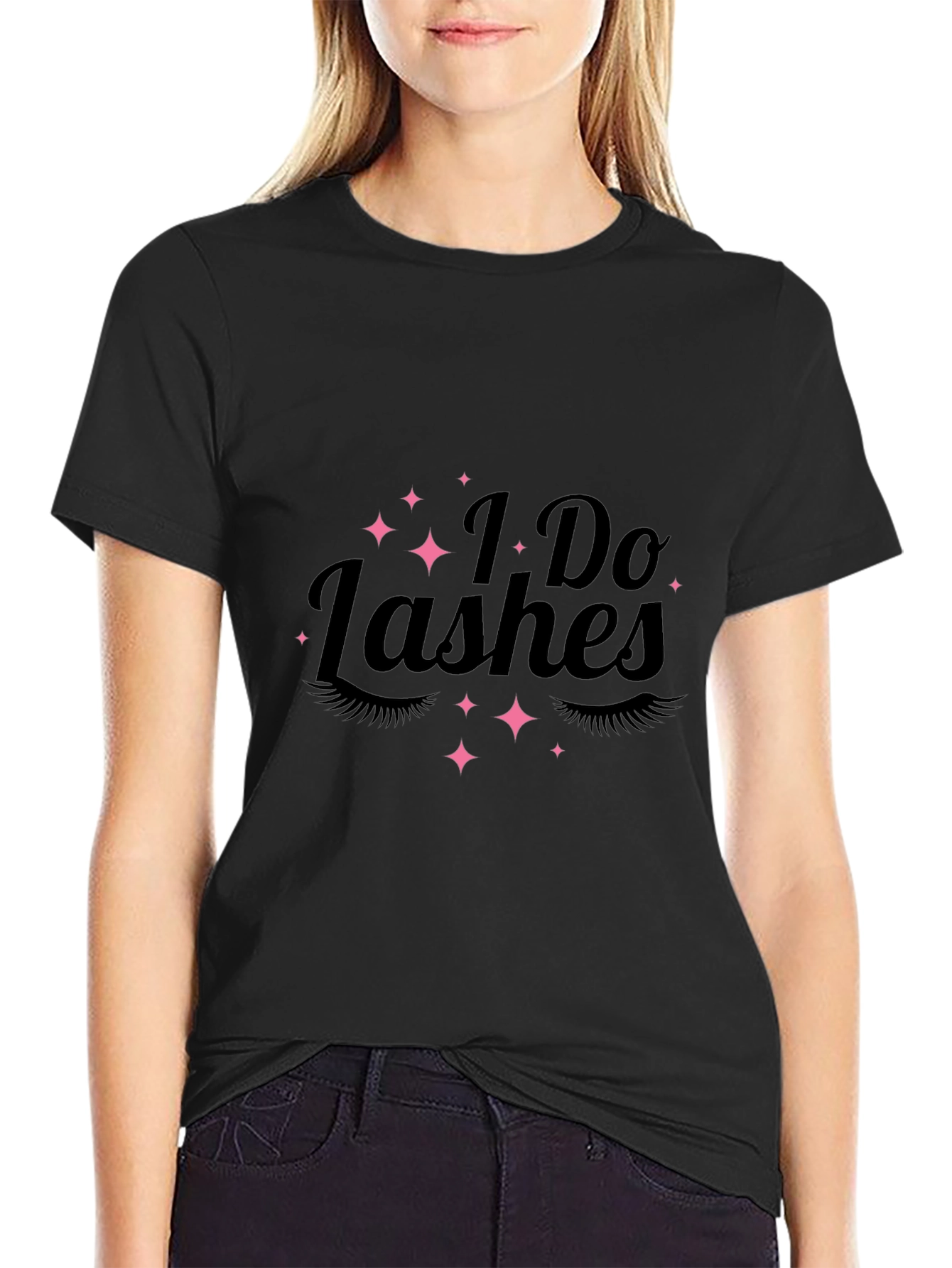 I Do Lashes Graphic Tee - Eyelash Extension T-Shirt