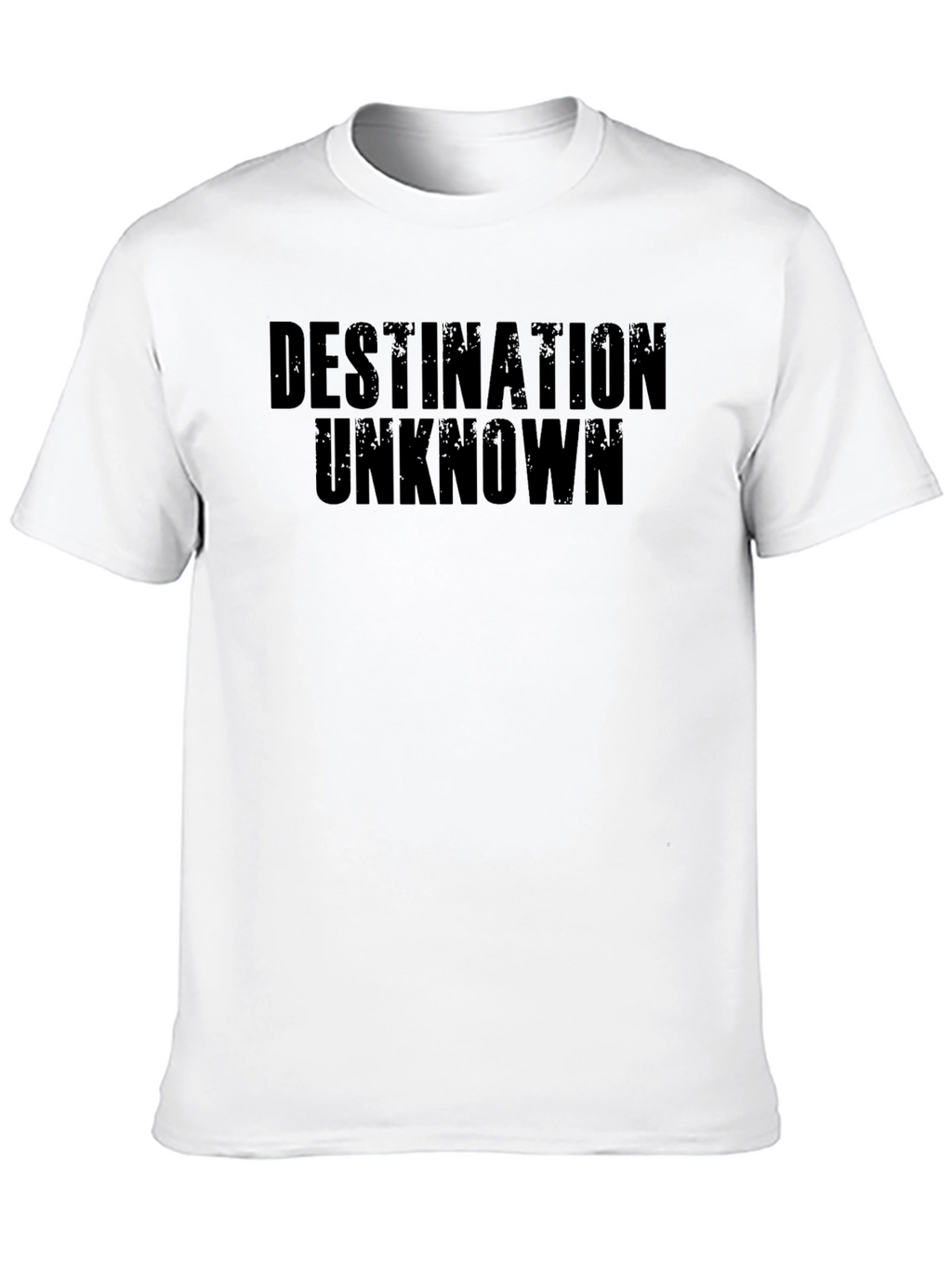 Destination Unknown Graphic Print Tee