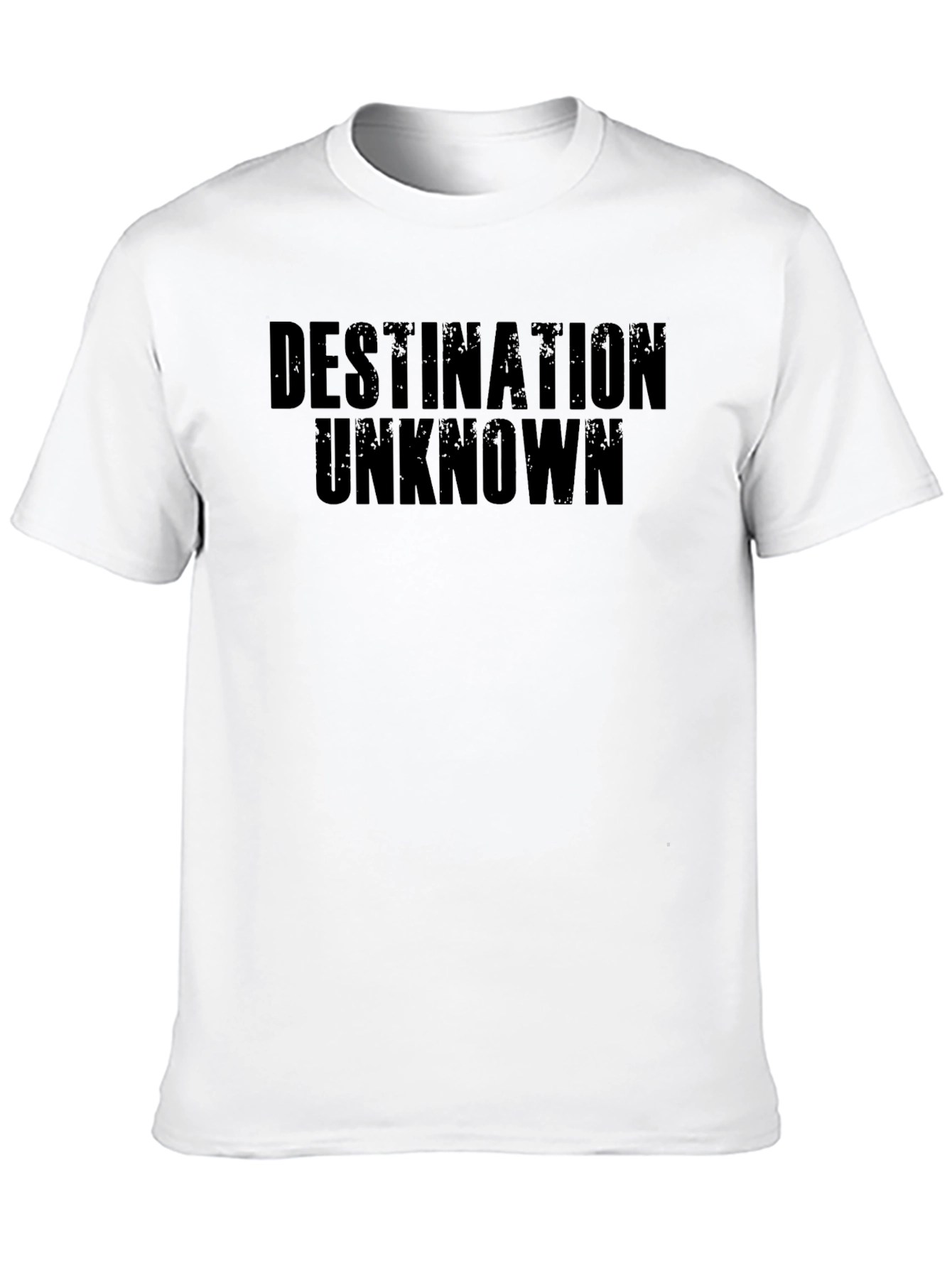 Destination Unknown Graphic Print Tee
