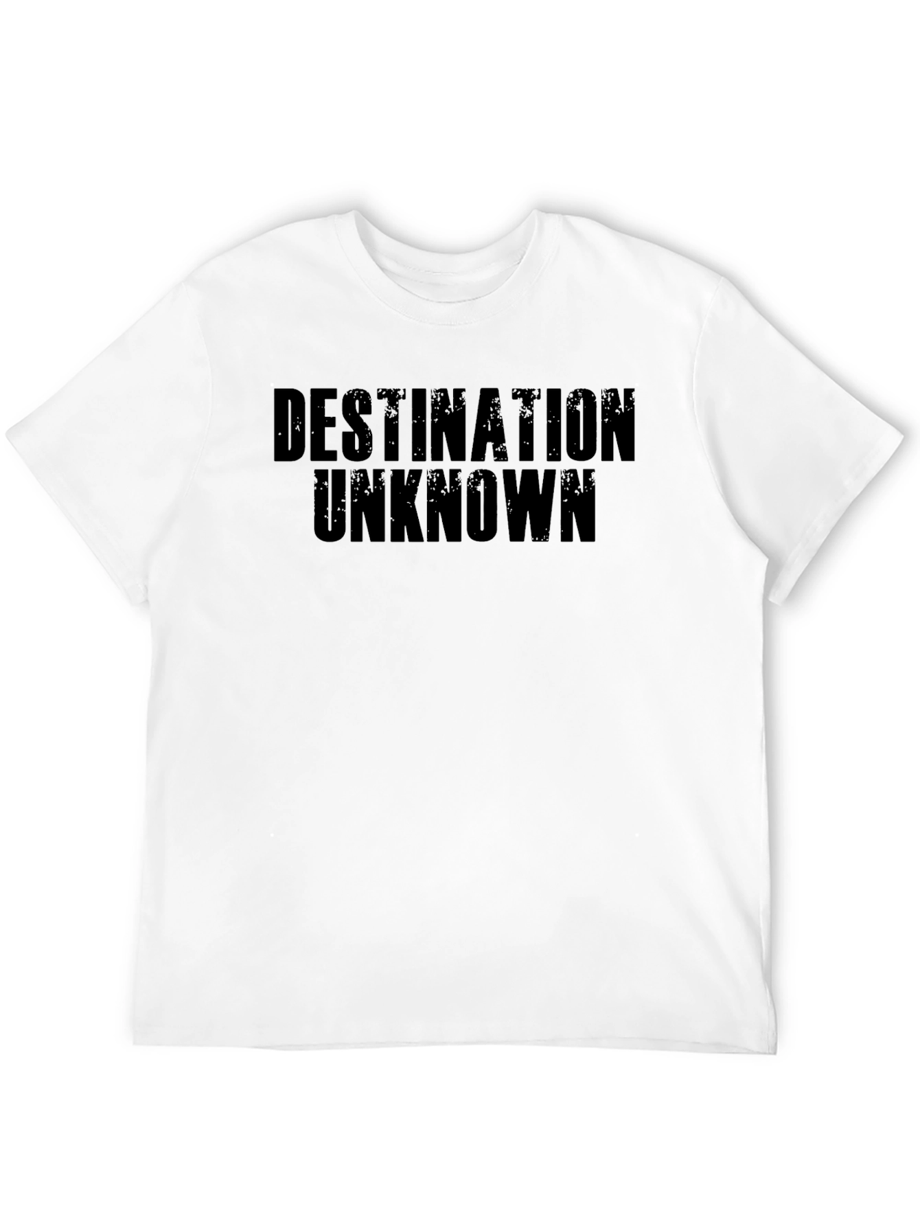 Destination Unknown Graphic Print Tee