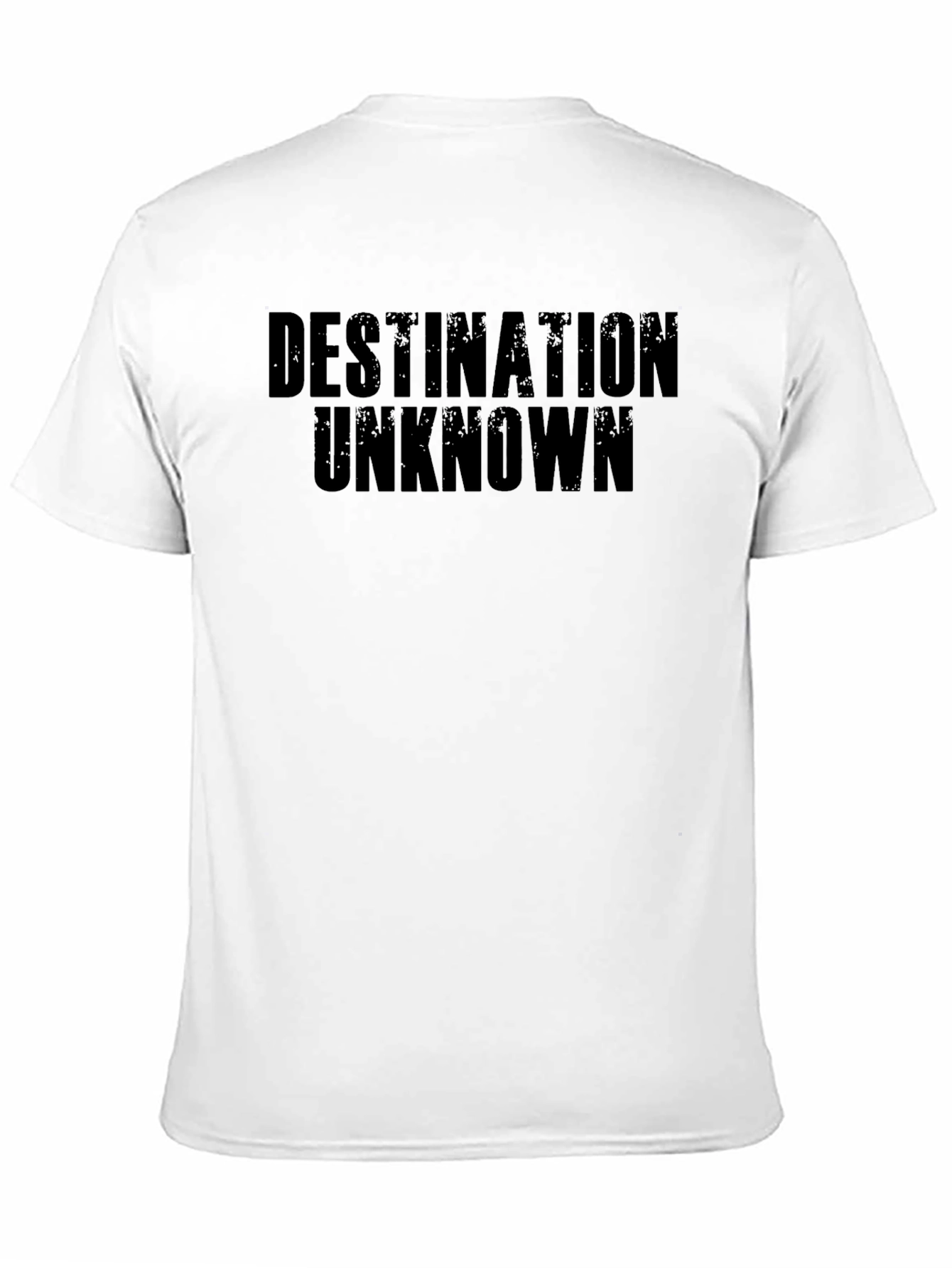 Destination Unknown Graphic Print Tee