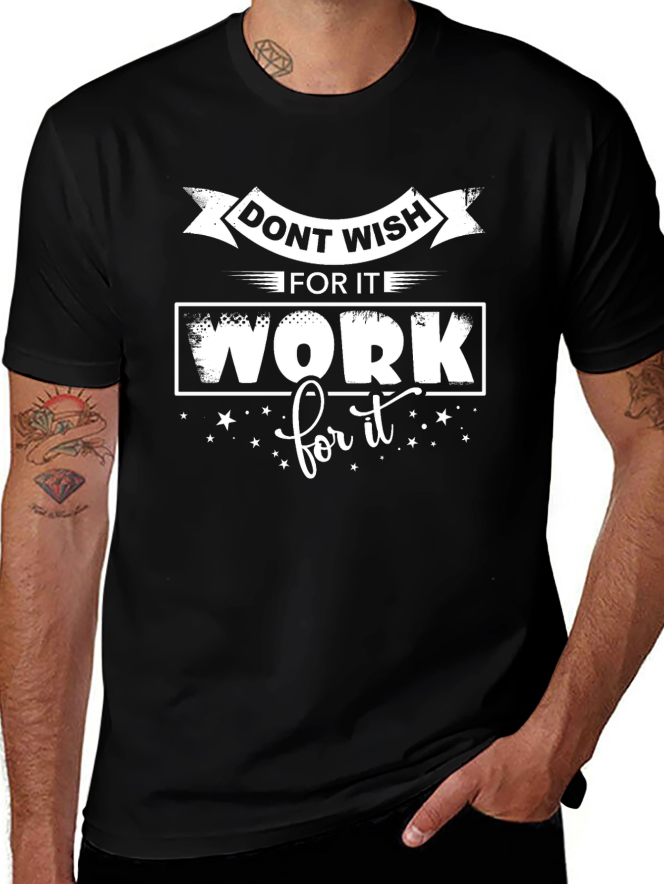 Motivational Work for It Graphic T-Shirt
