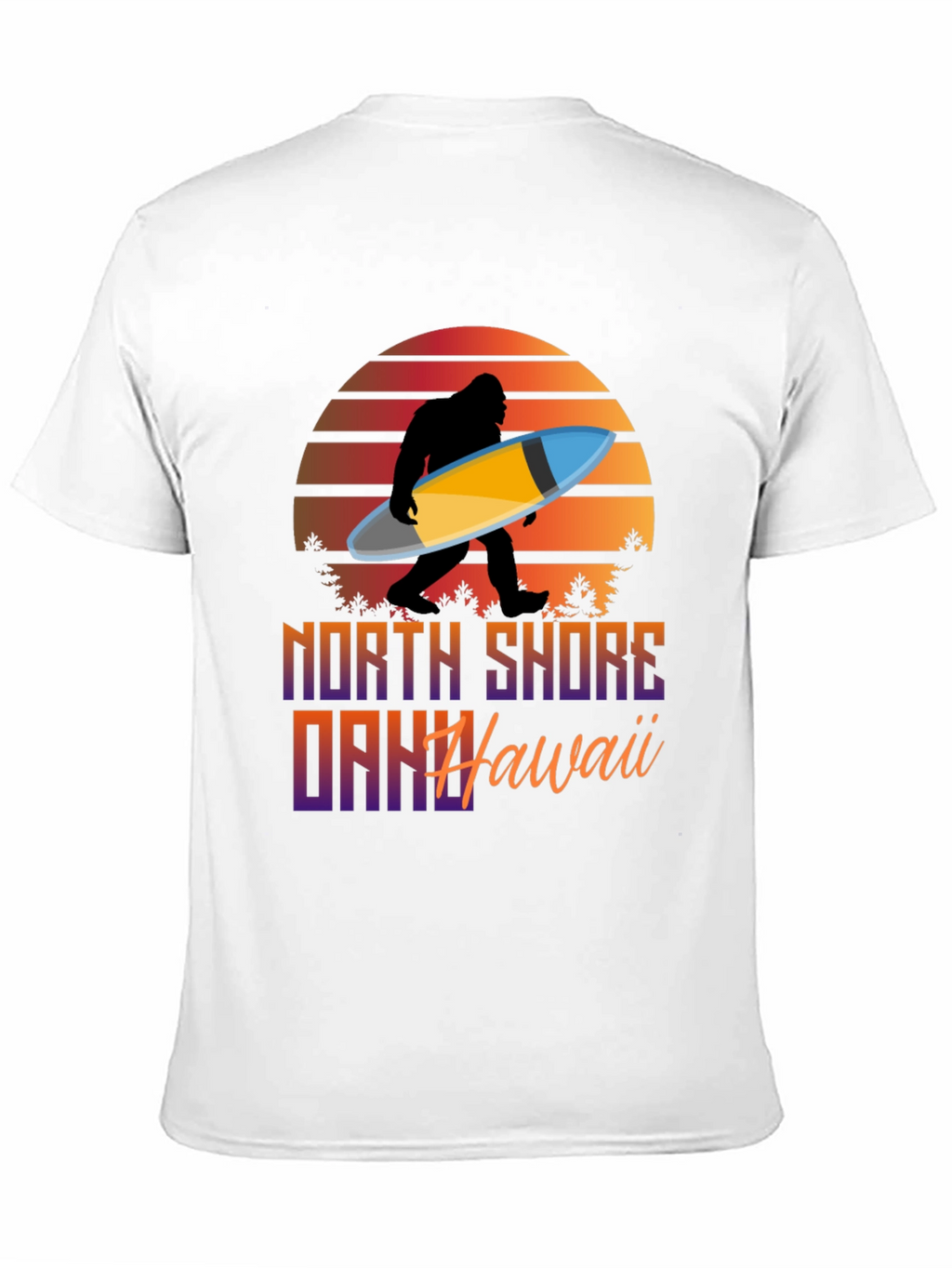 North Shore Surfing Sasquatch T-Shirt