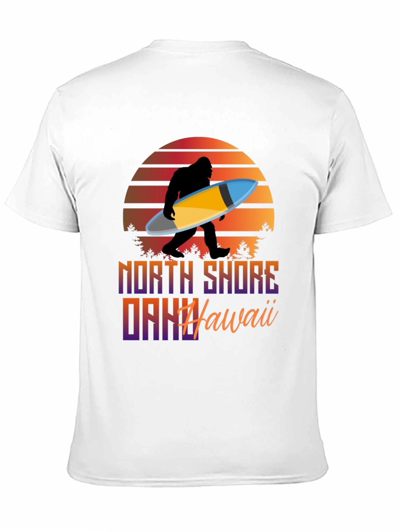 North Shore Surfing Sasquatch T-Shirt