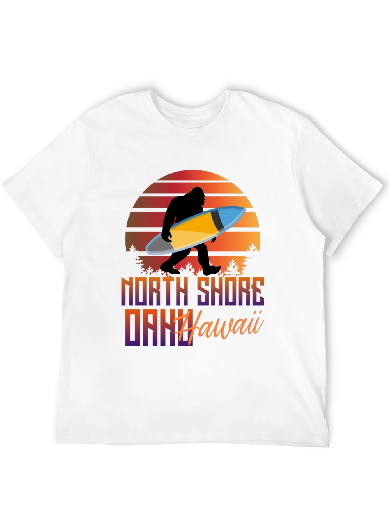 North Shore Surfing Sasquatch T-Shirt