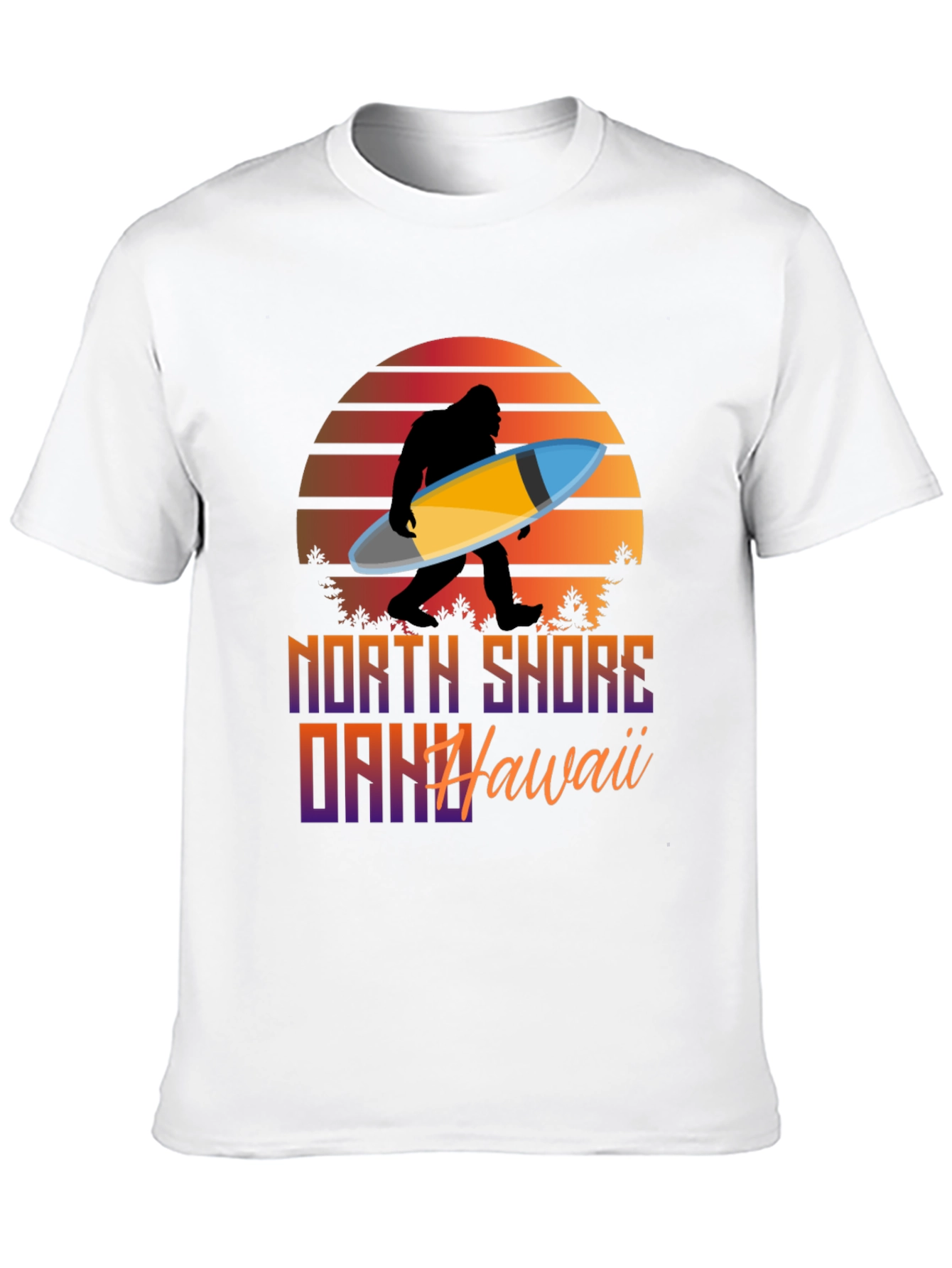 North Shore Surfing Sasquatch T-Shirt