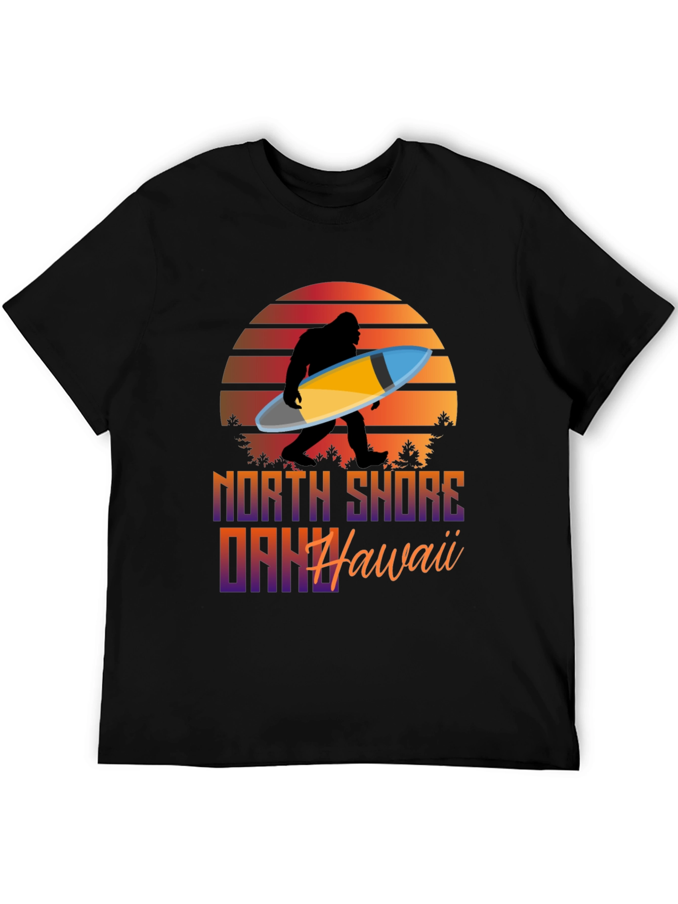 North Shore Surfing Sasquatch T-Shirt