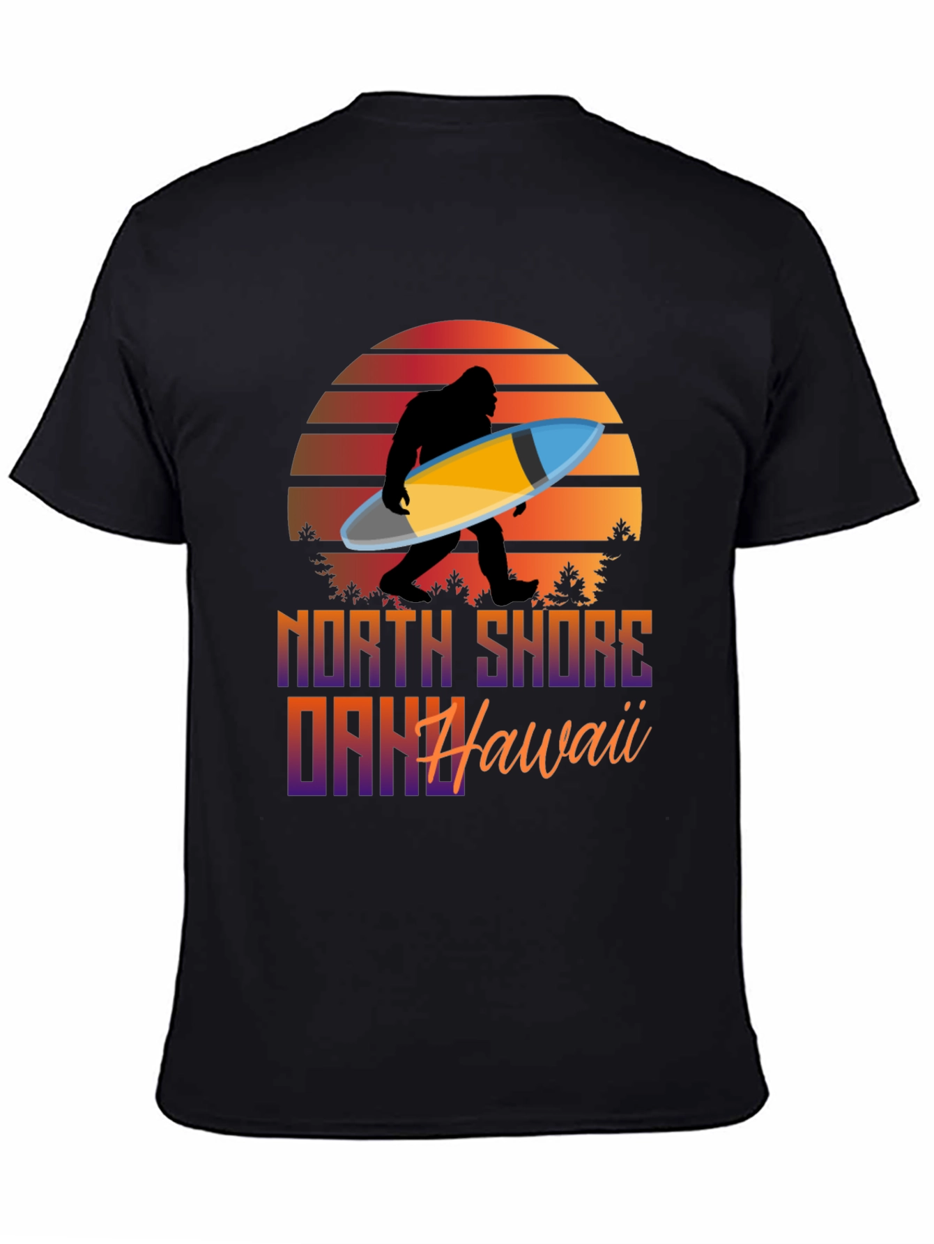 North Shore Surfing Sasquatch T-Shirt