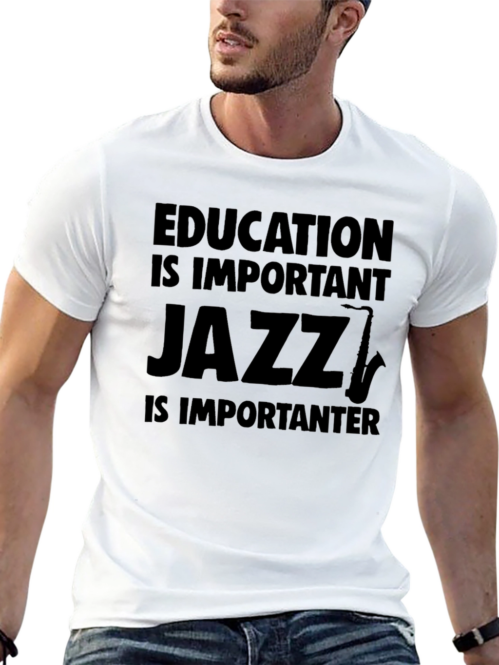 Education is Important Jazz T-Shirt