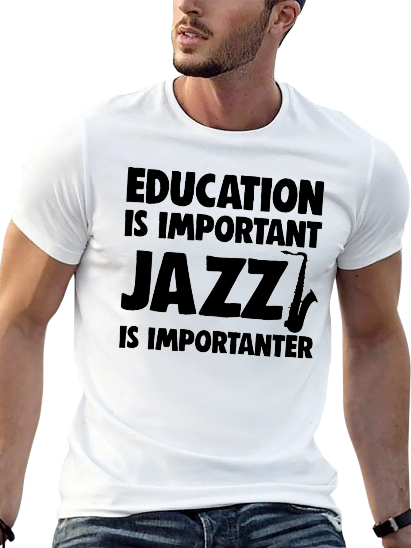 Education is Important Jazz T-Shirt