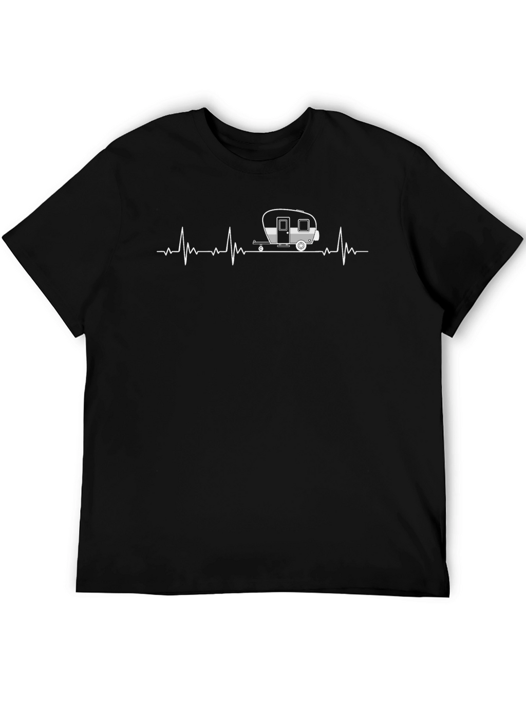 Camping Heartbeat T-Shirt: Adventure Lovers Tee