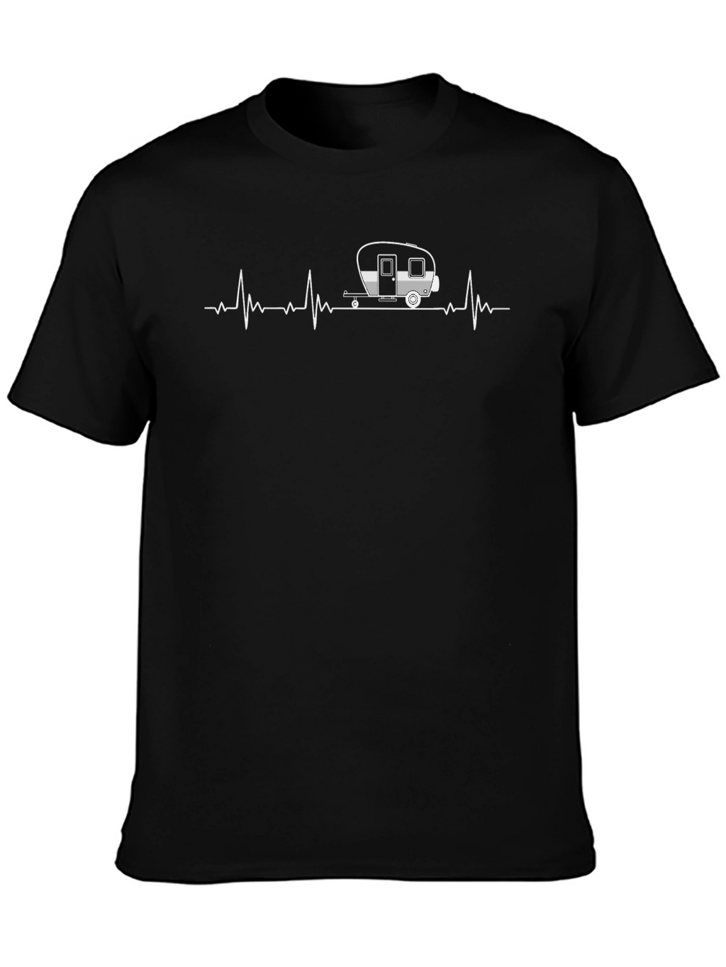 Camping Heartbeat T-Shirt: Adventure Lovers Tee