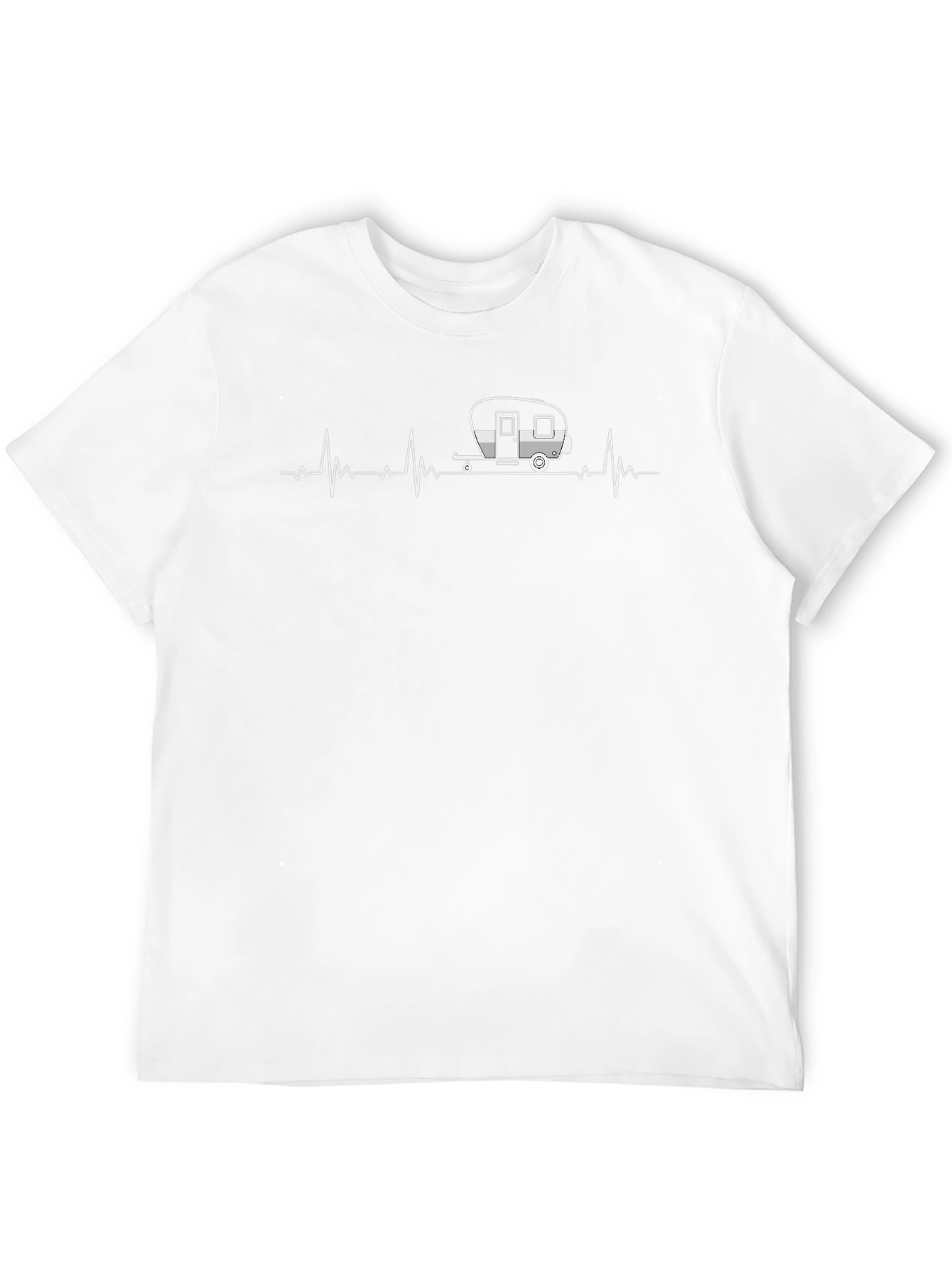 Camping Heartbeat T-Shirt: Adventure Lovers Tee