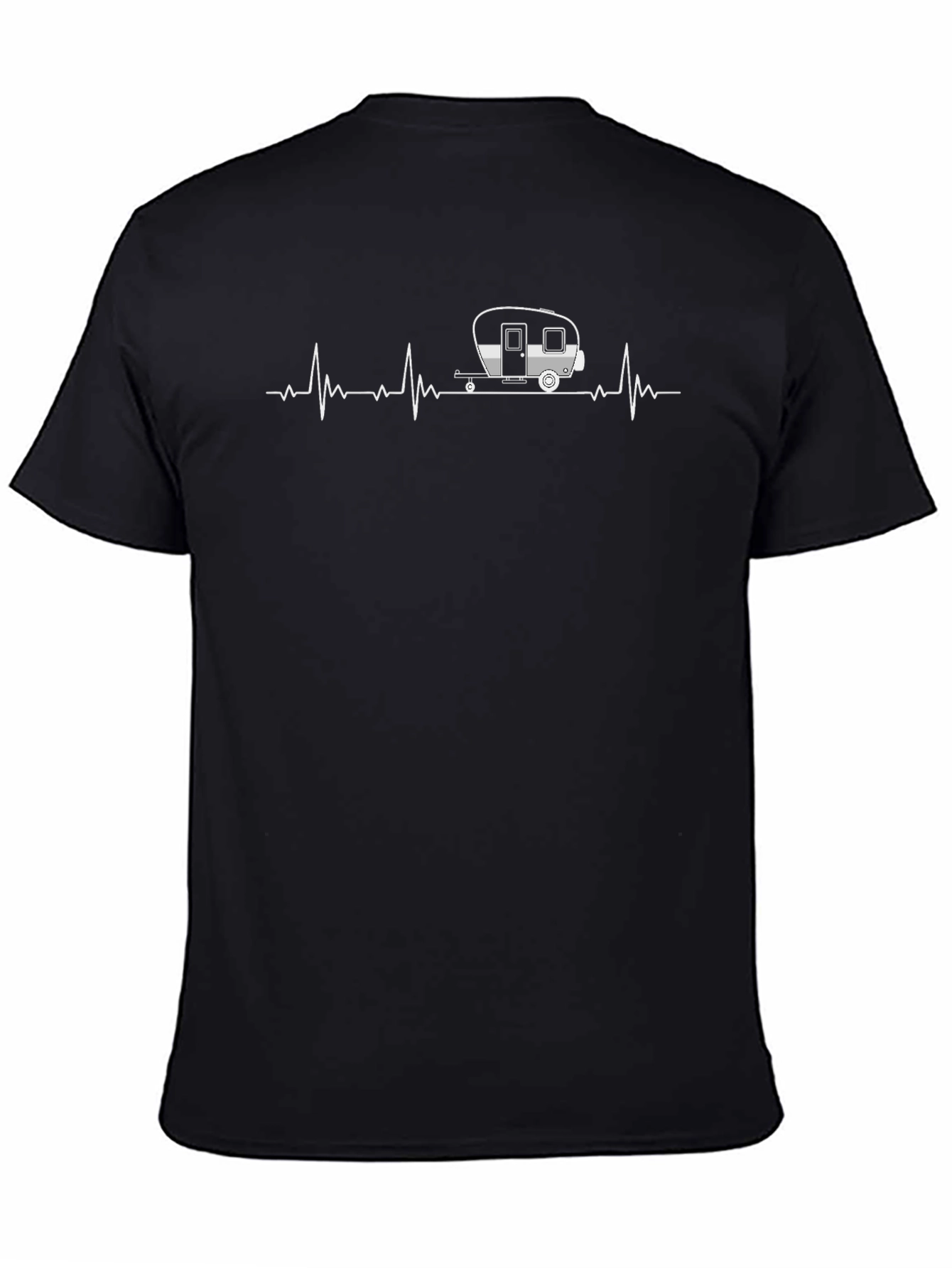 Camping Heartbeat T-Shirt: Adventure Lovers Tee