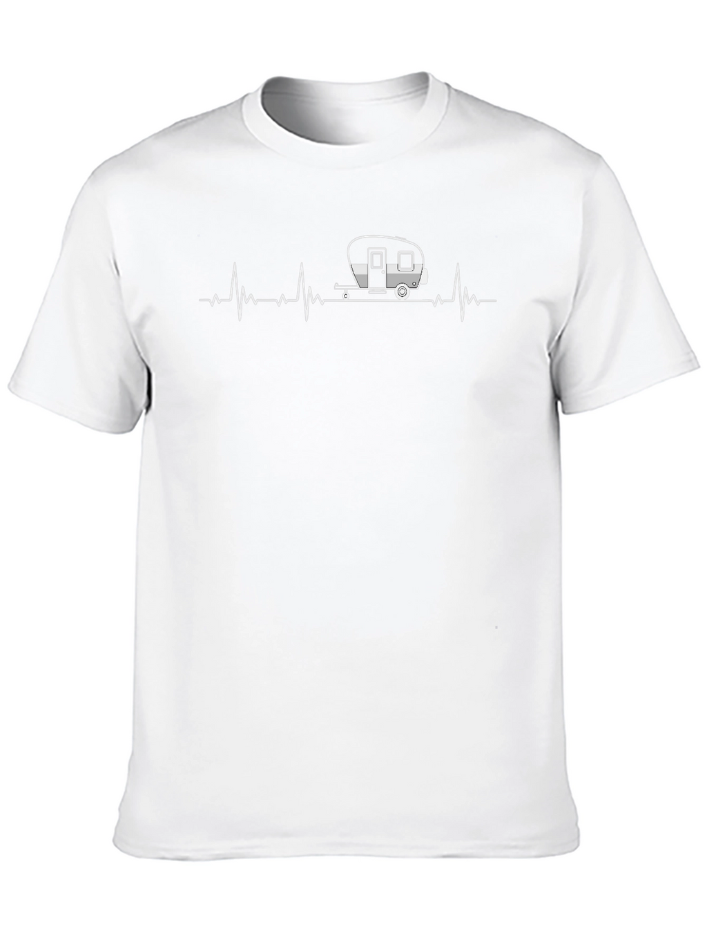 Camping Heartbeat T-Shirt: Adventure Lovers Tee