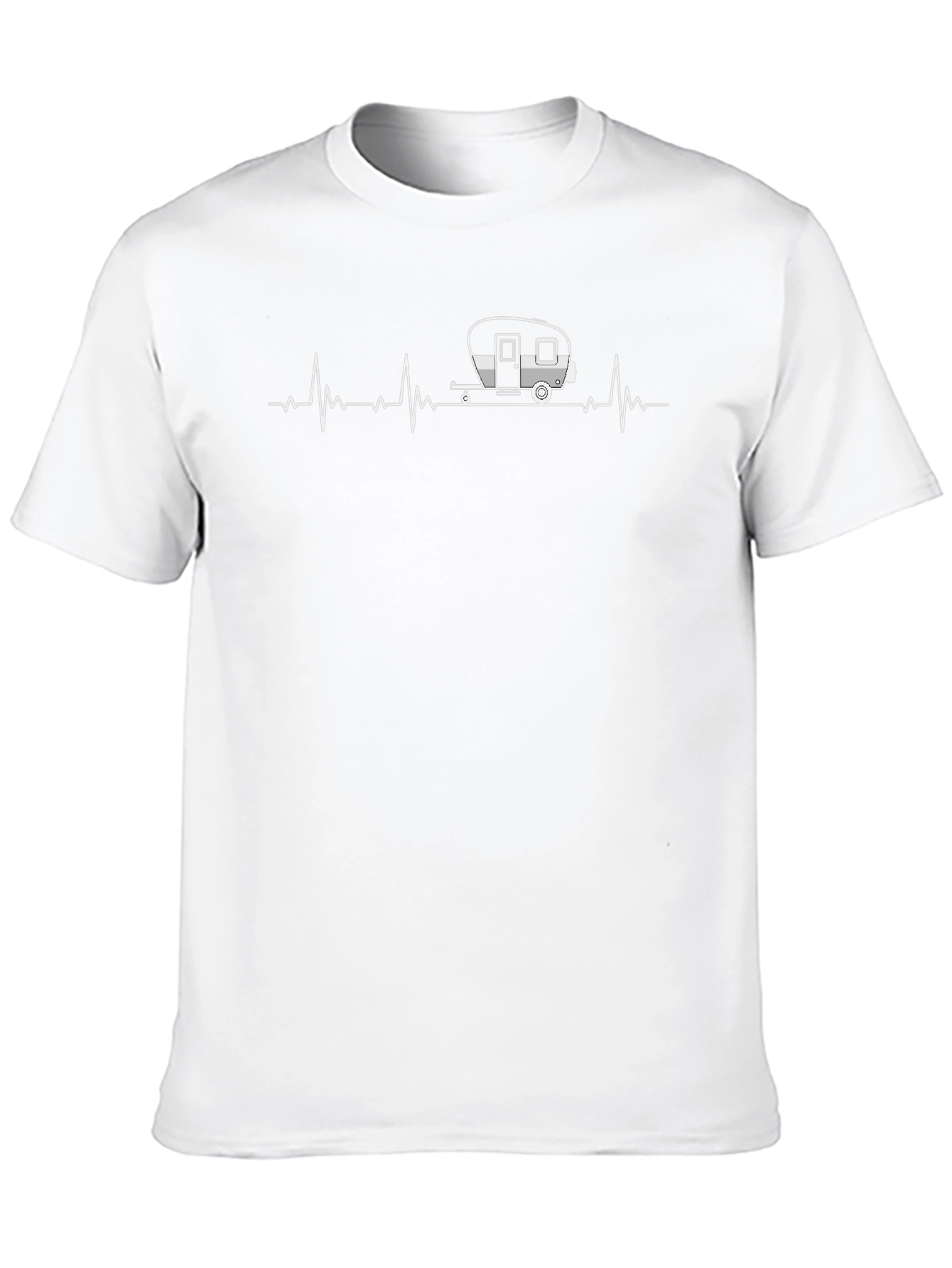 Camping Heartbeat T-Shirt: Adventure Lovers Tee