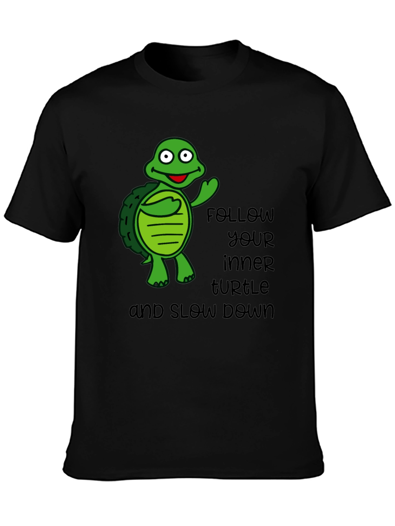Inner Turtle T-Shirt - Relax and Slow Down