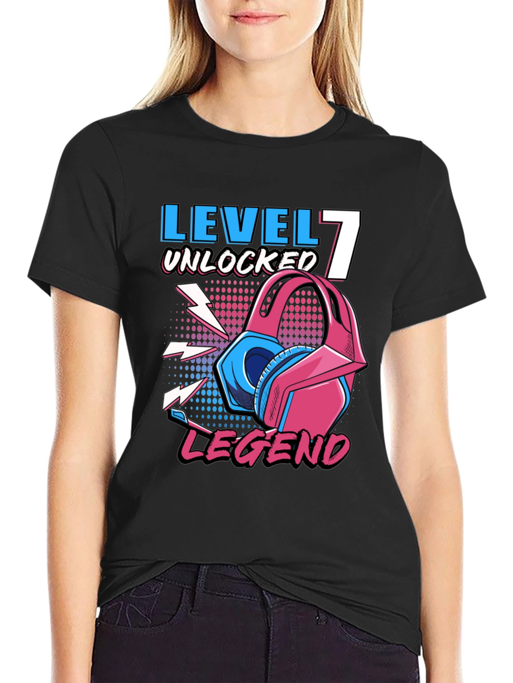 Level 7 Unlocked Legend Gamer T-Shirt