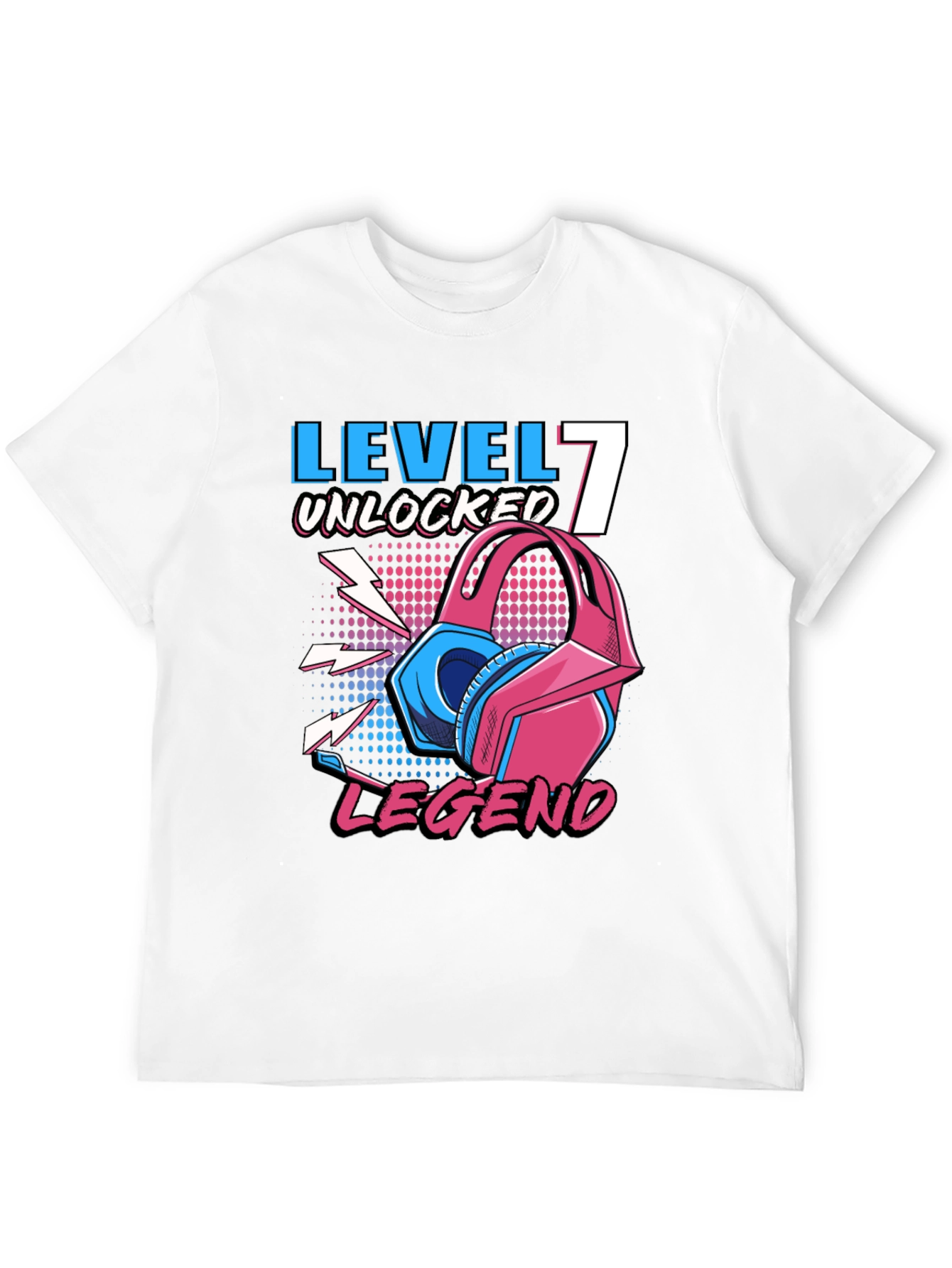 Level 7 Unlocked Legend Gamer T-Shirt