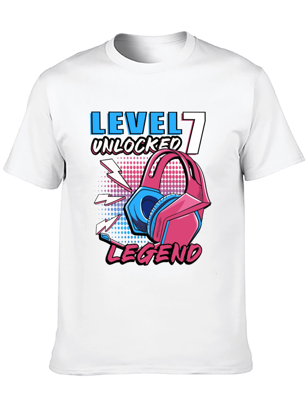 Level 7 Unlocked Legend Gamer T-Shirt