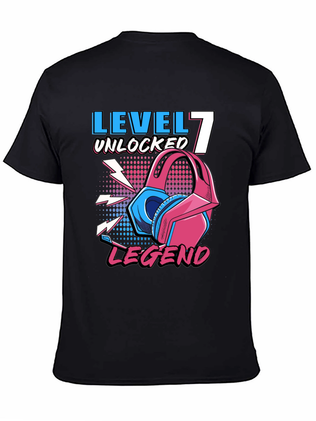Level 7 Unlocked Legend Gamer T-Shirt