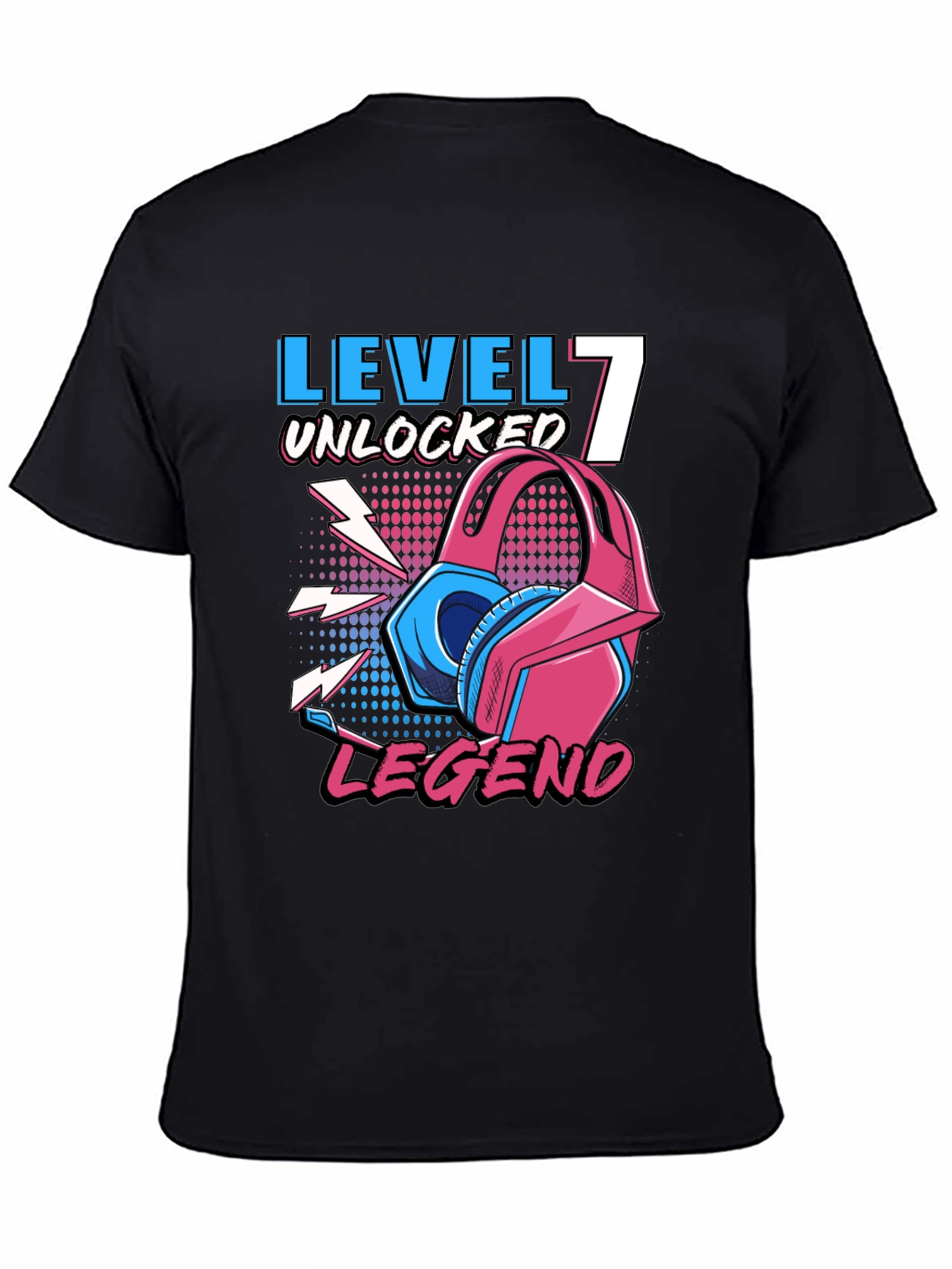 Level 7 Unlocked Legend Gamer T-Shirt