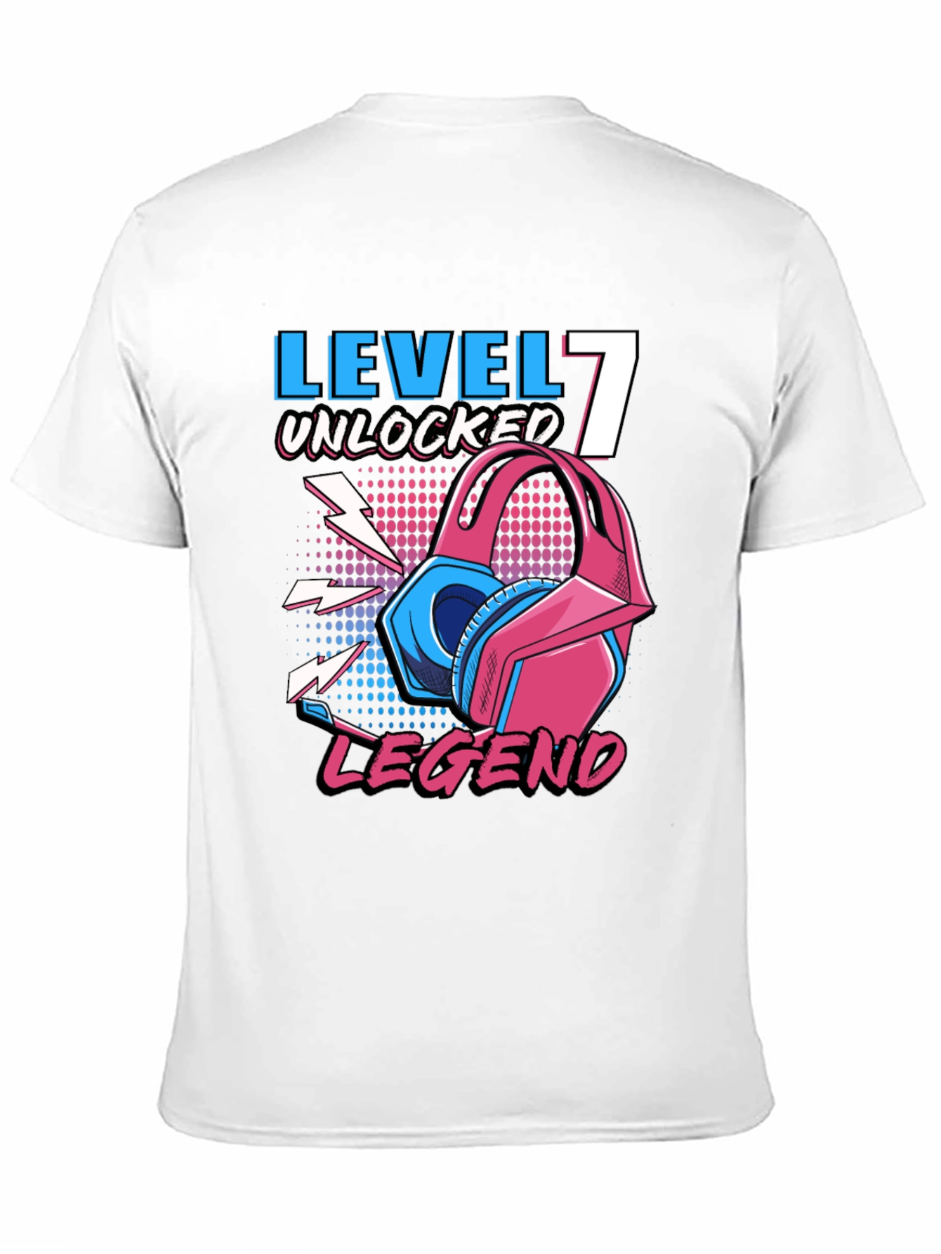 Level 7 Unlocked Legend Gamer T-Shirt