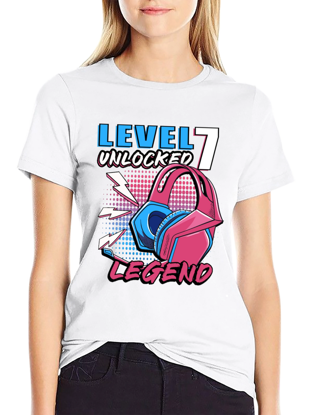 Level 7 Unlocked Legend Gamer T-Shirt