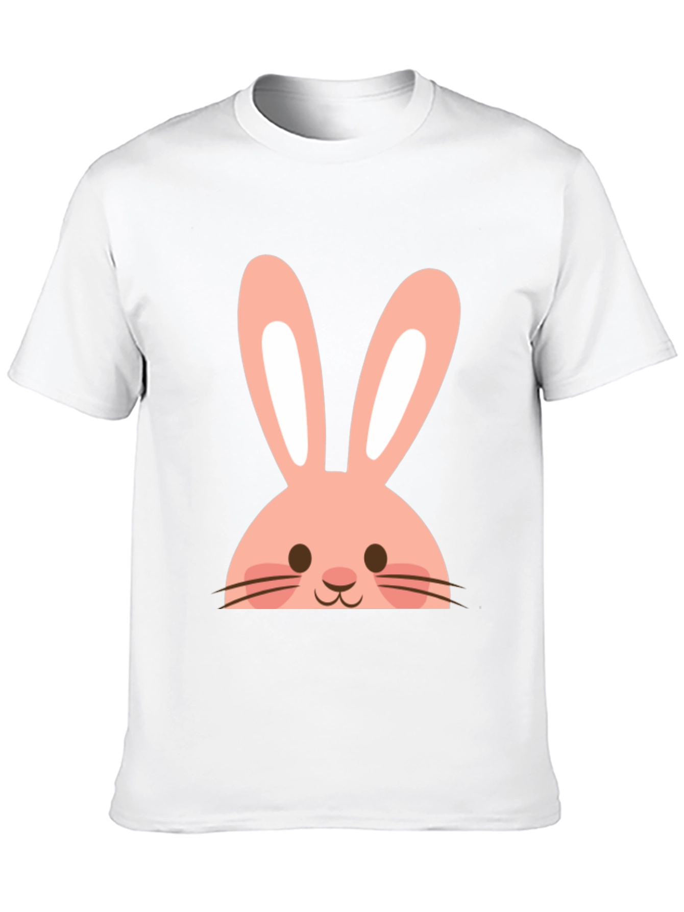 Easter Bunny Graphic Tee - Black