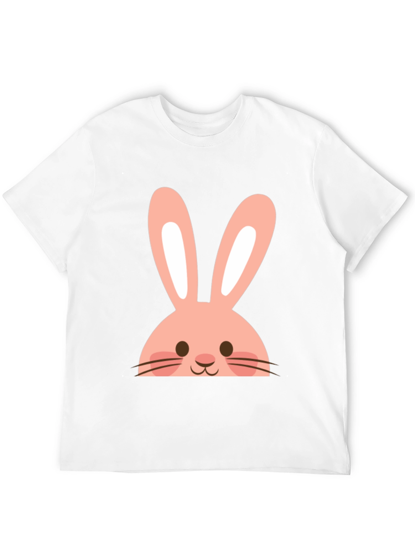 Easter Bunny Graphic Tee - Black
