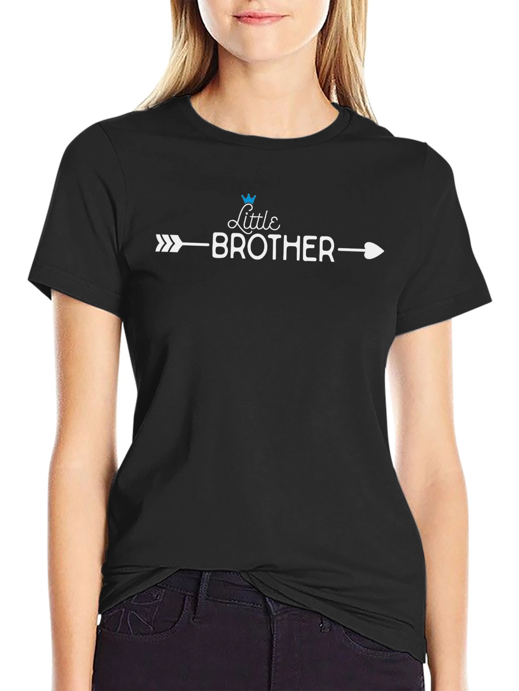 Little Brother Arrow Graphic Tee - Black