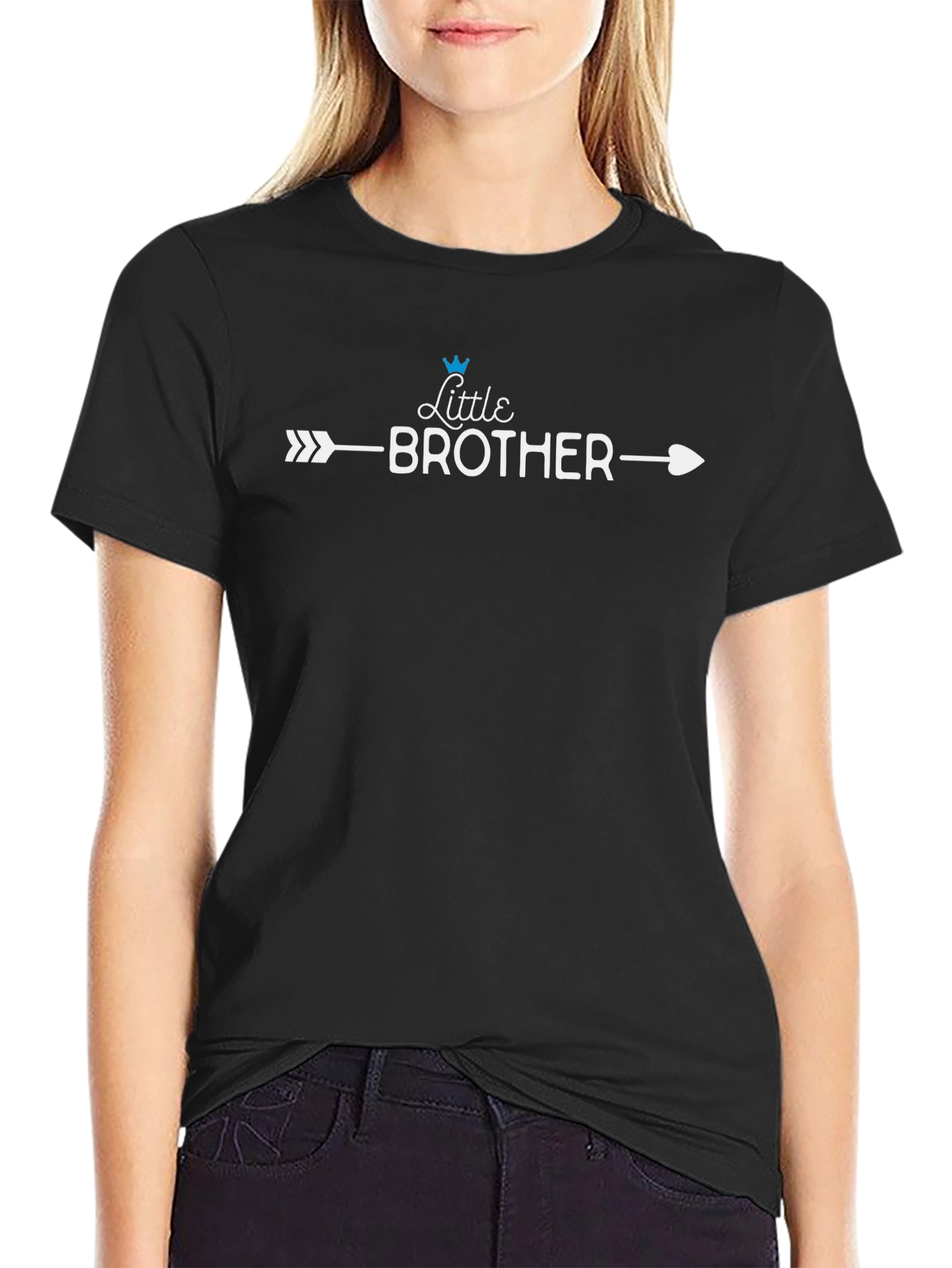 Little Brother Arrow Graphic Tee - Black