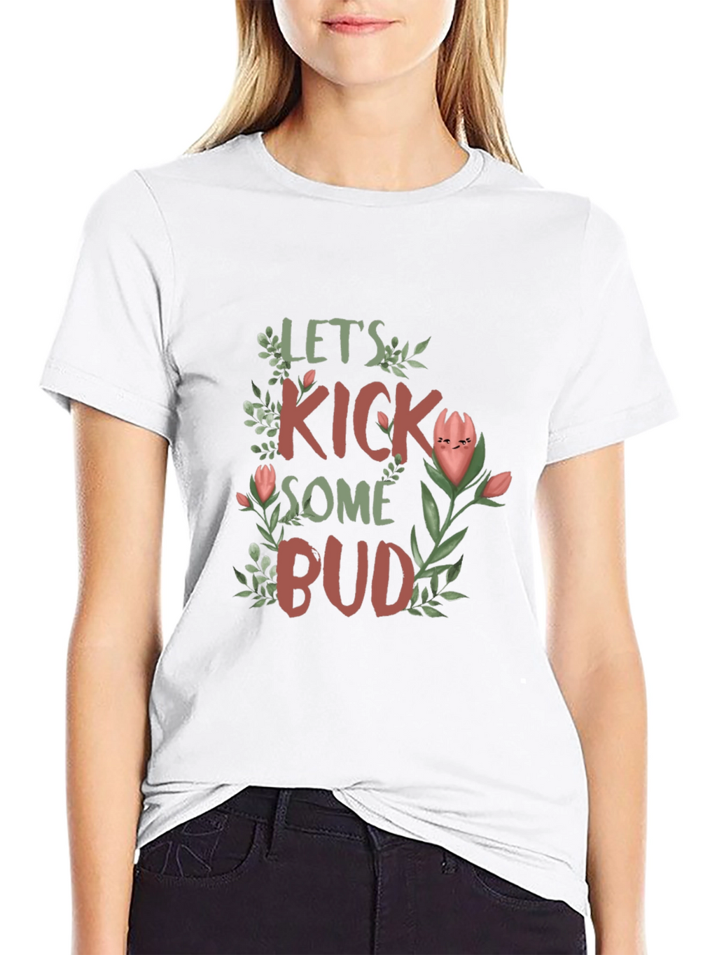 Lets Kick Some Bud Graphic T-Shirt