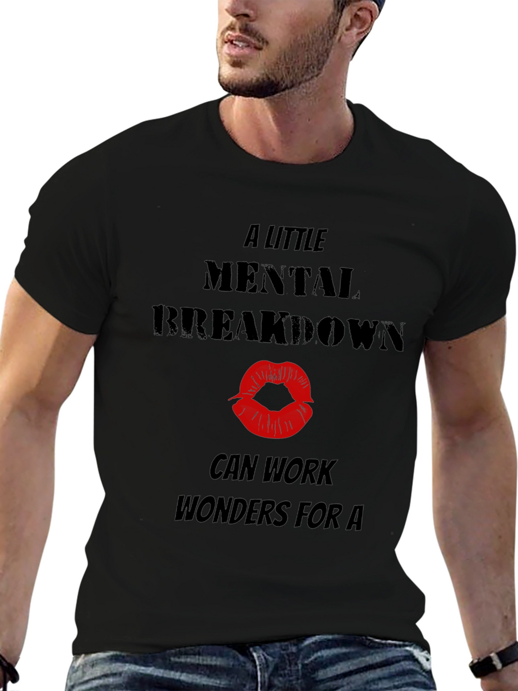 Mental Breakdown T-Shirt - Quirky Graphic Tee