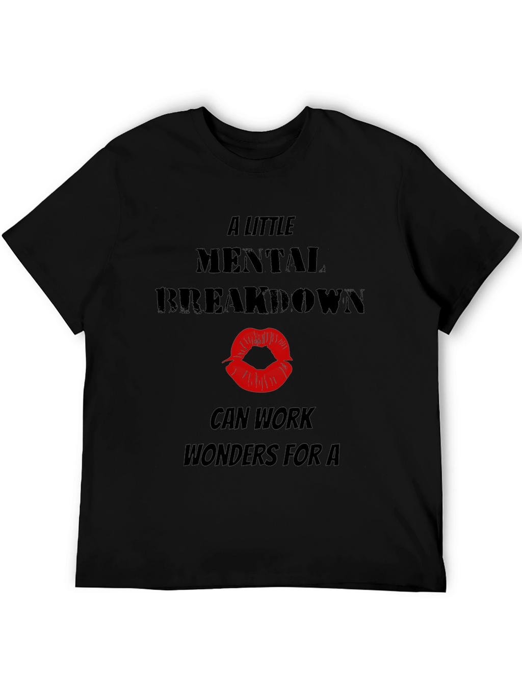 Mental Breakdown T-Shirt - Quirky Graphic Tee